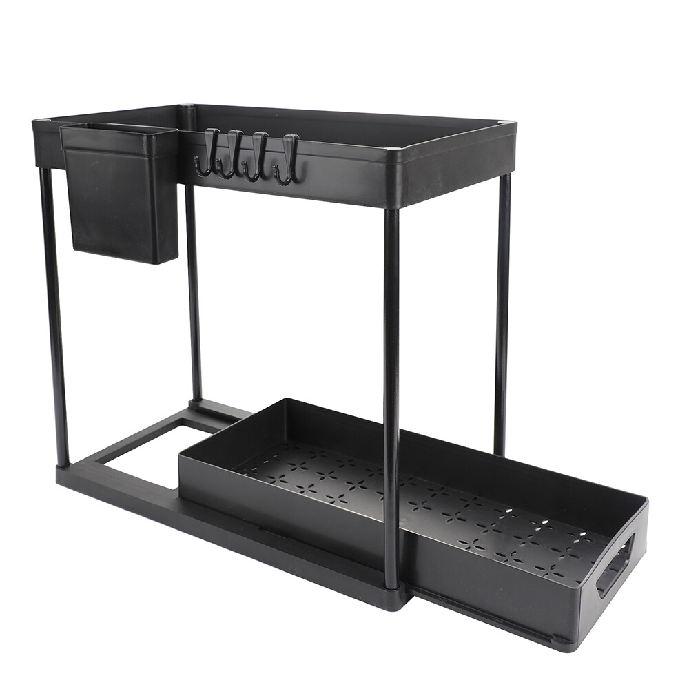 2Pcs NEW Under Sink Organizers And Storage, Pull Out Bathroom Organizer USA
