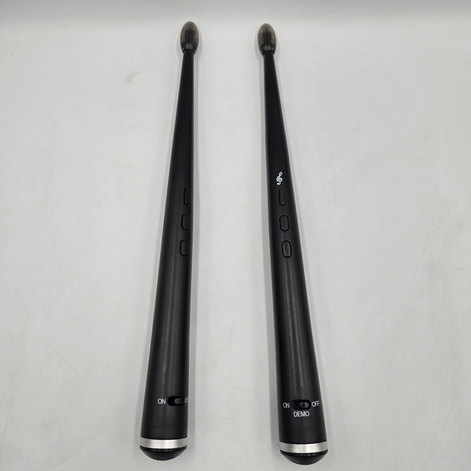 MerchSource Digital Drum Sticks - Tested working Black Battery Powered Toy Drums