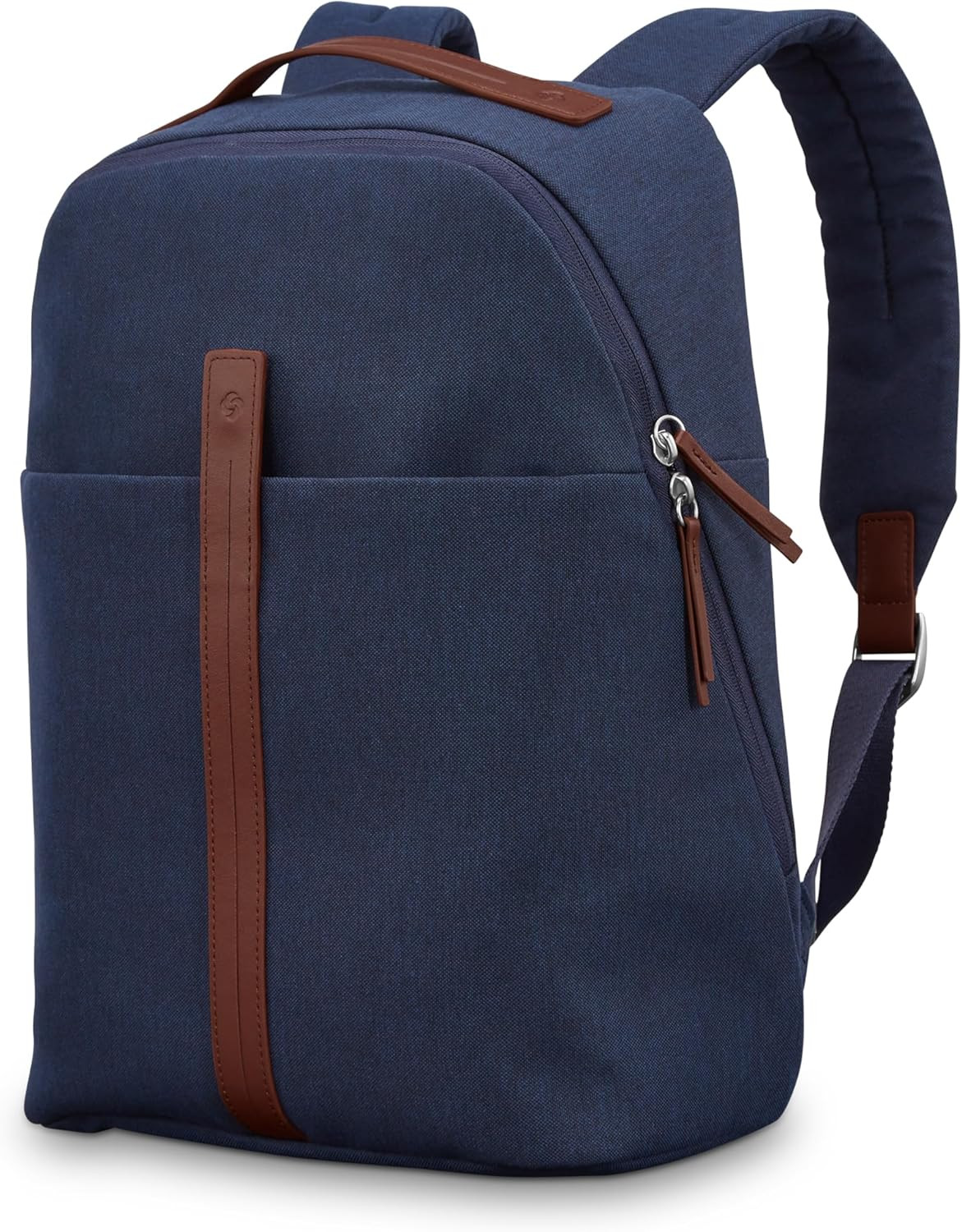 Virtuosa Carry-On Travel Backpack with Padded Laptop Sleeve, Navy