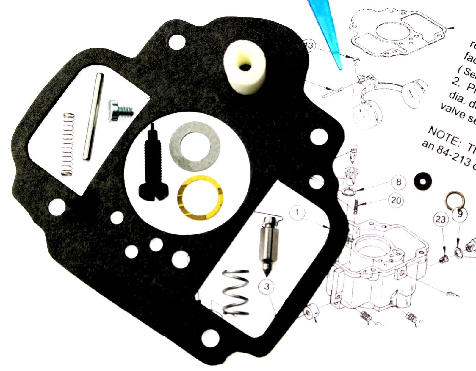 GENUINE WALBRO Carburetor Kit fits LUA-14 LUA14 Onan B43M 146-0294 1460294  B31