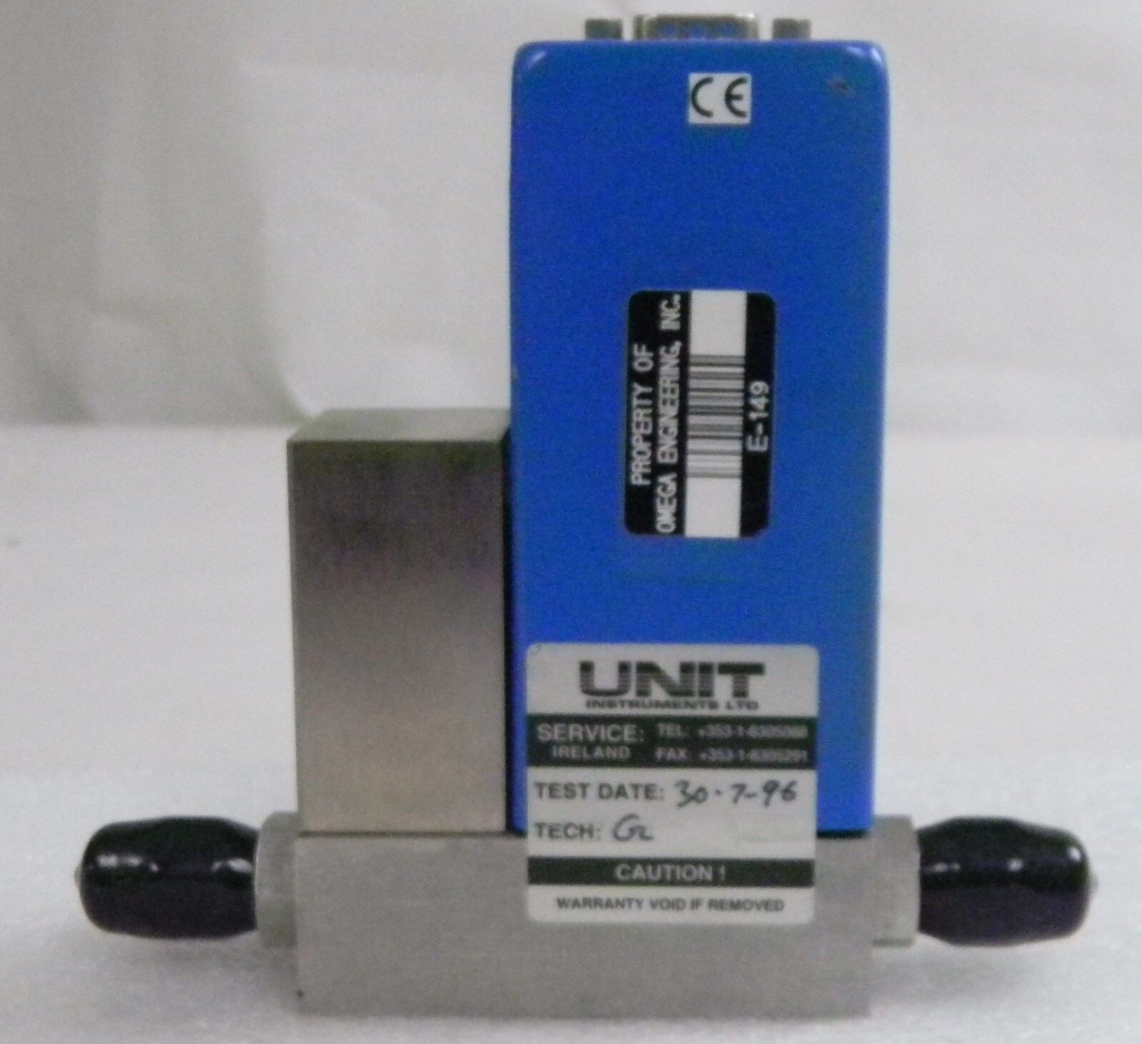Unit UFC-LCMFCS, Mass Flow Controller, Gas- N2, Range- 500 SCCM, 1/4" M I/O
