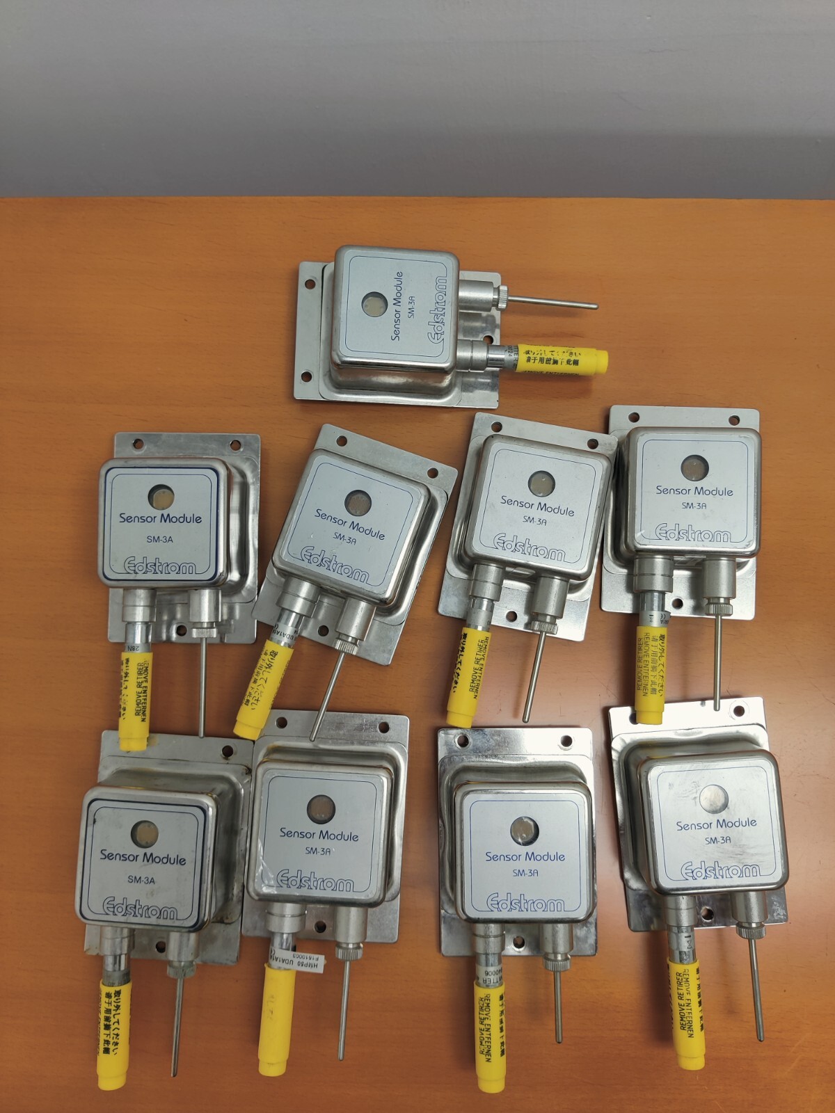Lot of 9 Edstrom Multi-Function Sensor Modules SM-3A TEMPERATURE LIGHT HUMIDITY