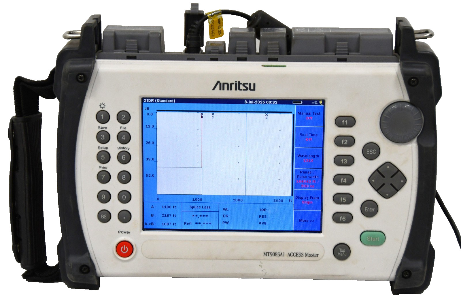 Anritsu MT9083A1 SM OTDR
