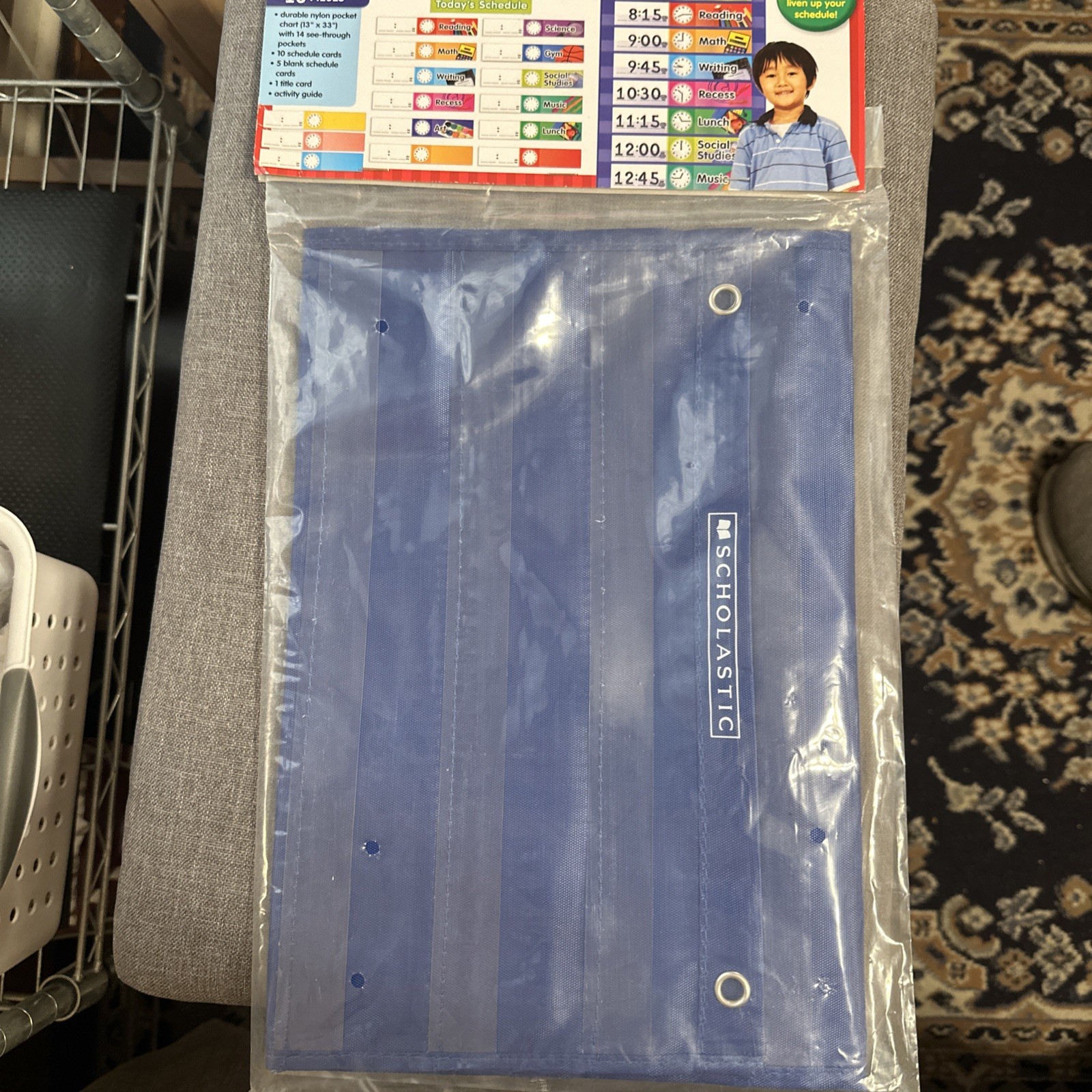 Scholastic Daily Schedule Pocket Chart  schedule Cards