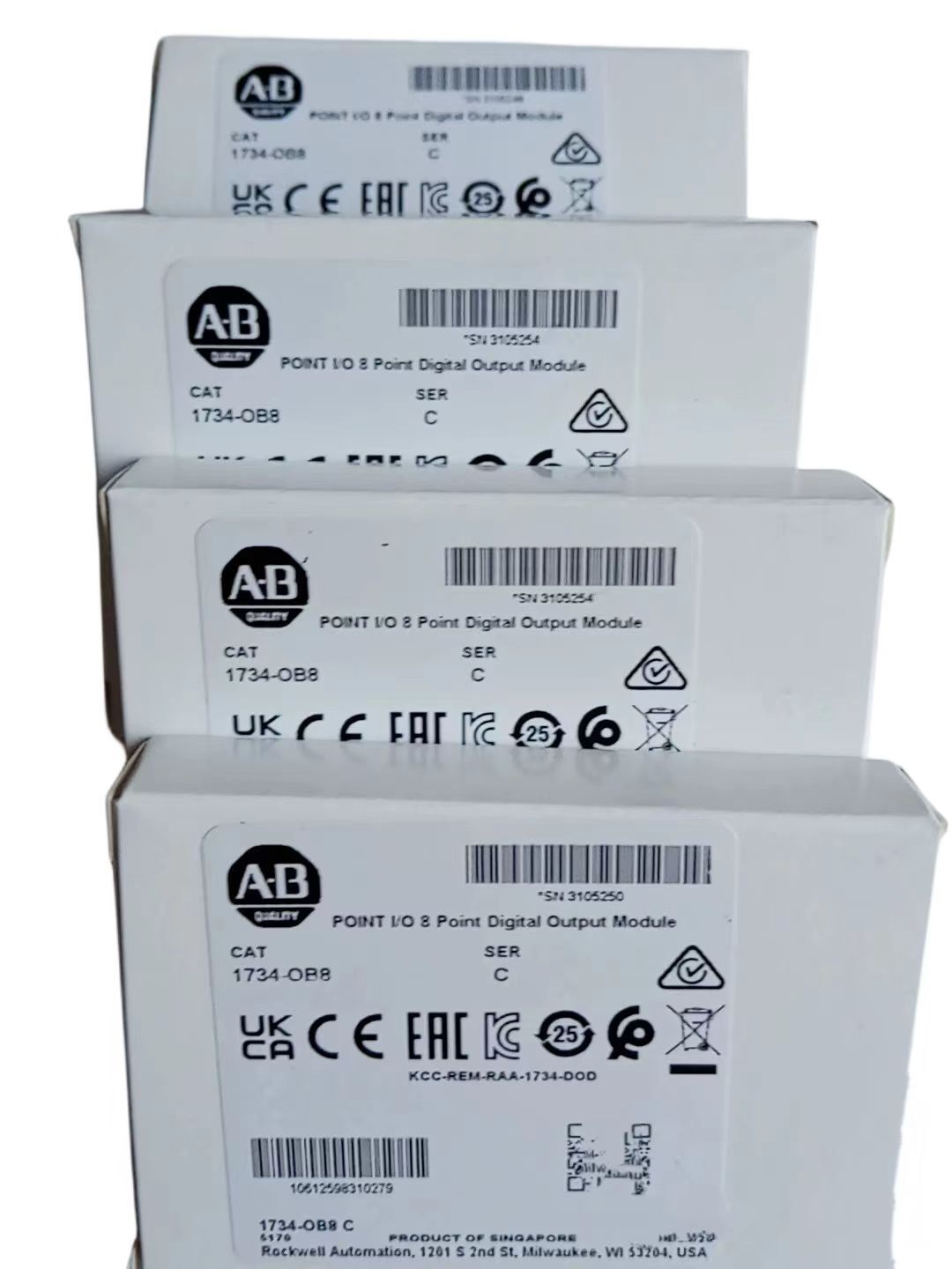 New Allen-Bradley 1734-OB8 SER C POINT I/O 8 Point Digital Output Module STOCK