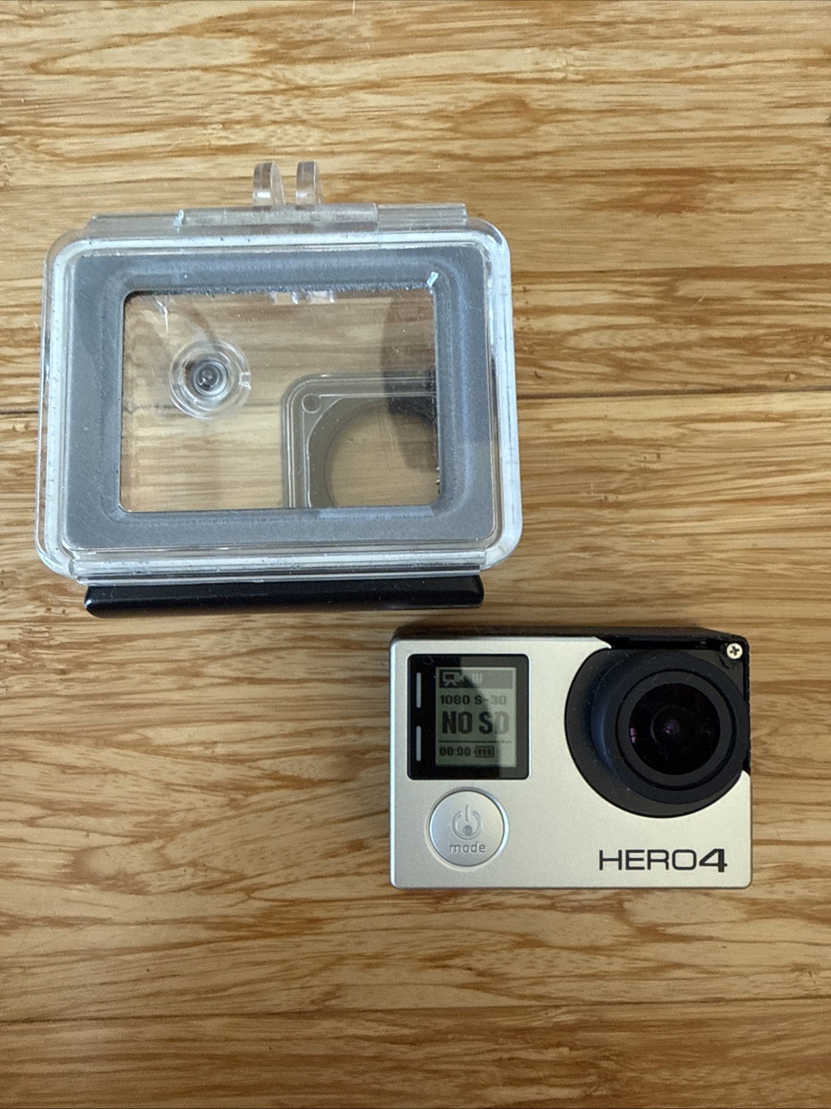 GoPro HERO 3 Black Action Camera Silver. No Sd Card Or Charger