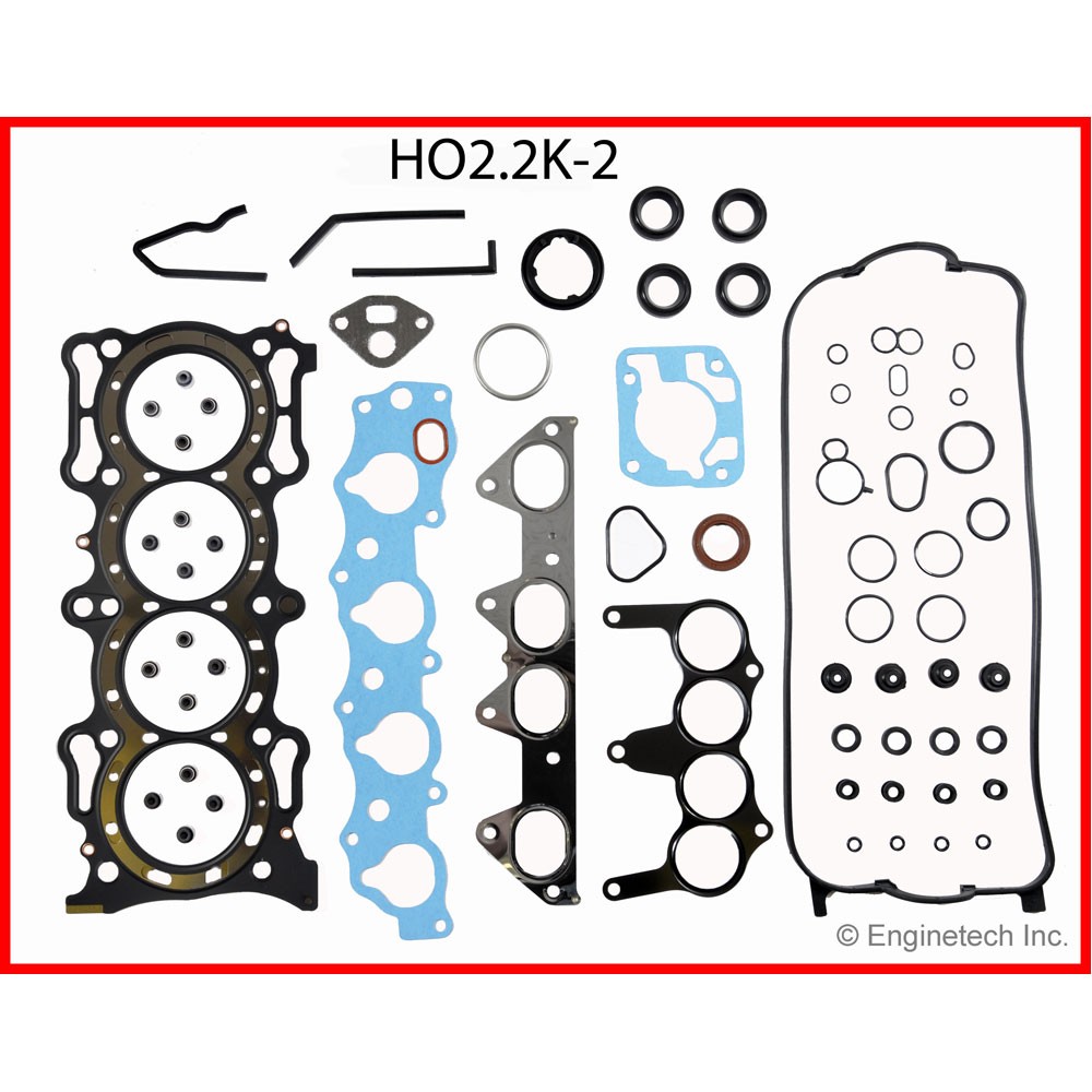 Enginetech Engine Gasket Set HO2.2K-2;