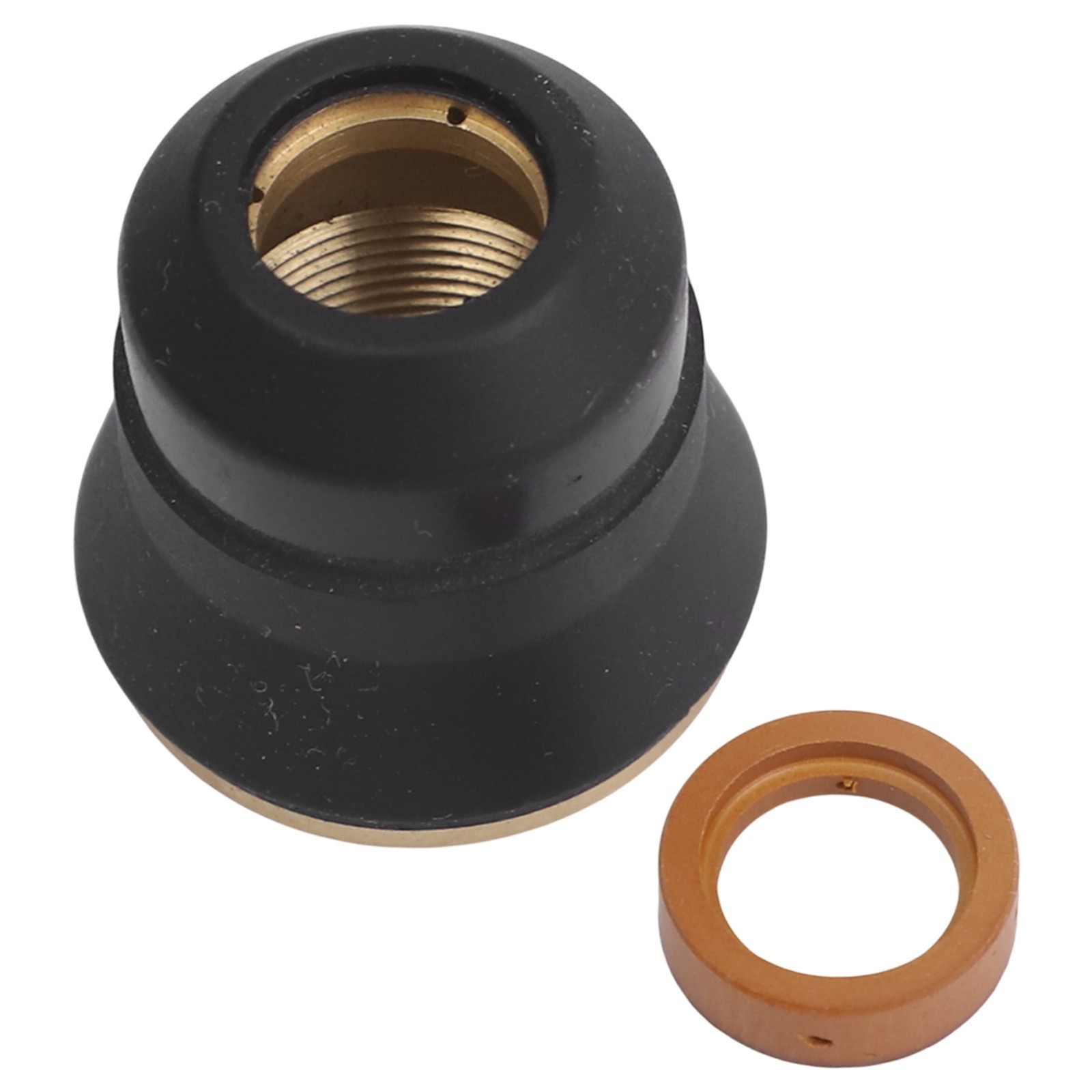 Innovative Plasma Torch Consumables 2PCS with Shield Cap and Swirl Ring