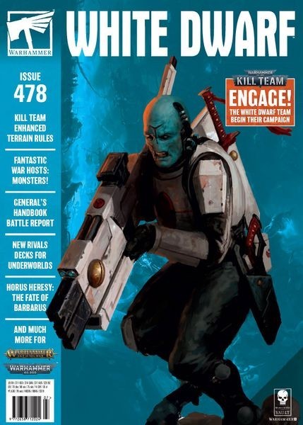 Games Workshop Warhammer White Dwarf Magazine Issue 478