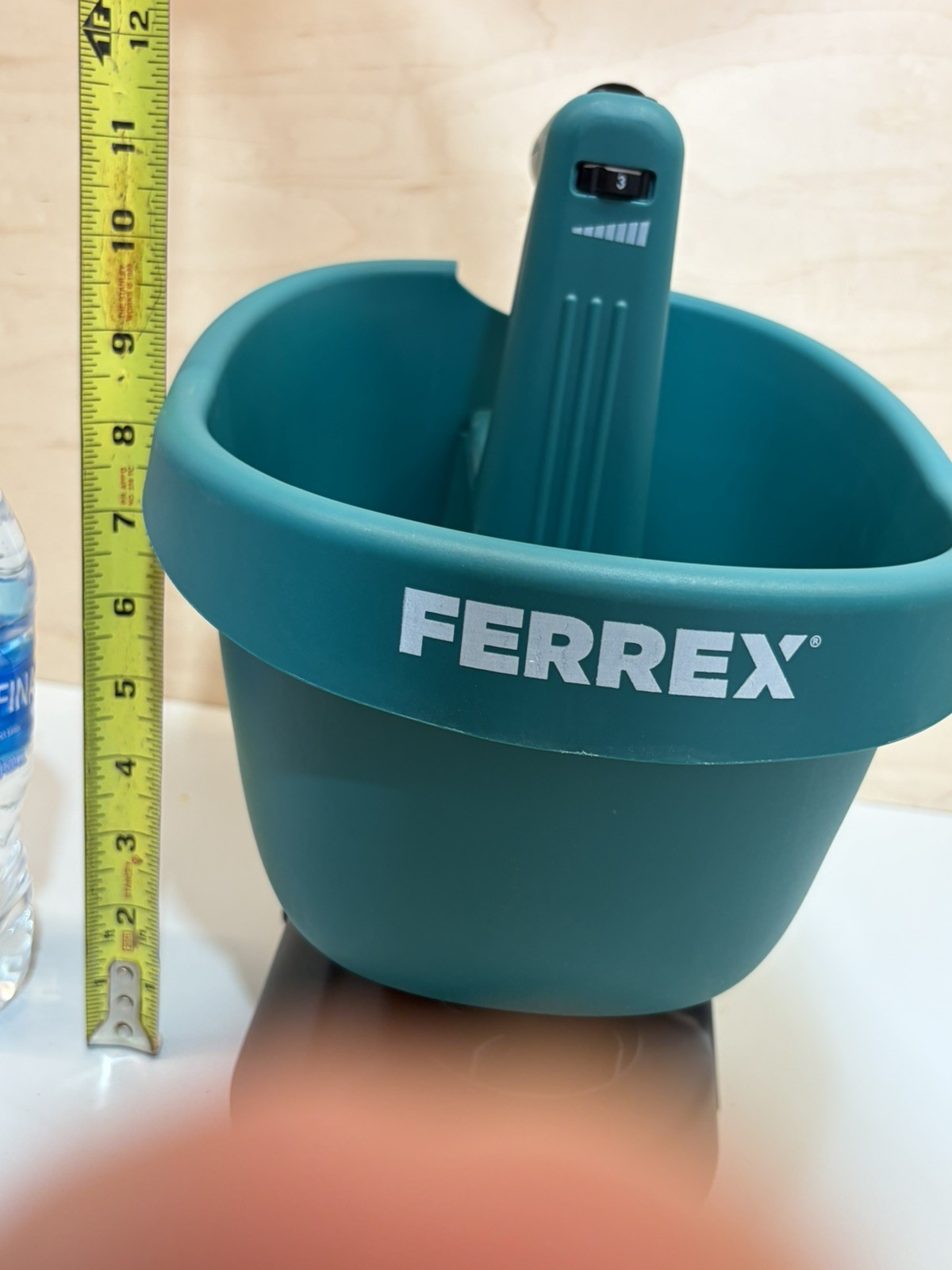 Ferrex Handheld Electric Seeder Fertilizer Weeder Seed Spreader NEW