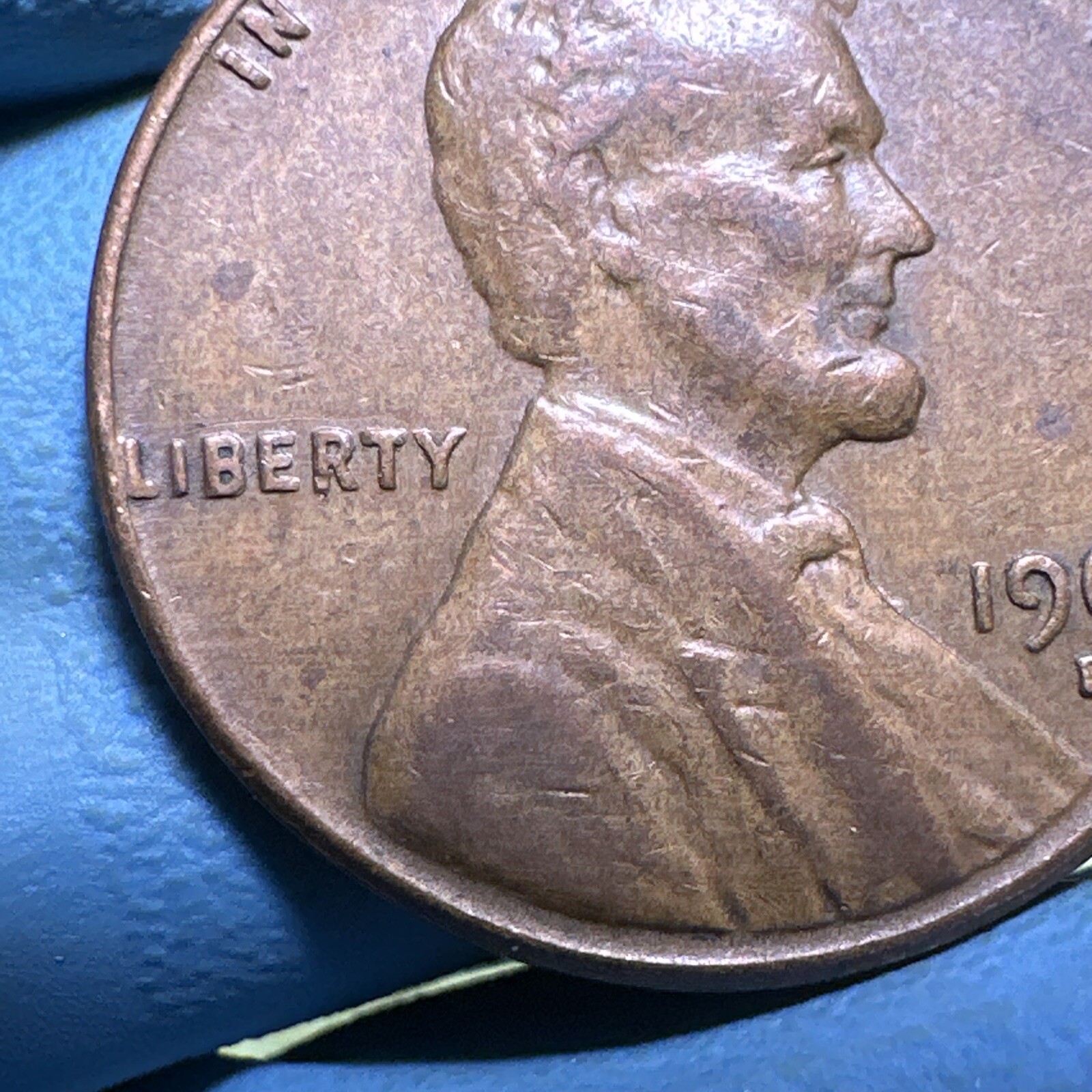 1963 d Lincoln Cent RPM-009 Error!