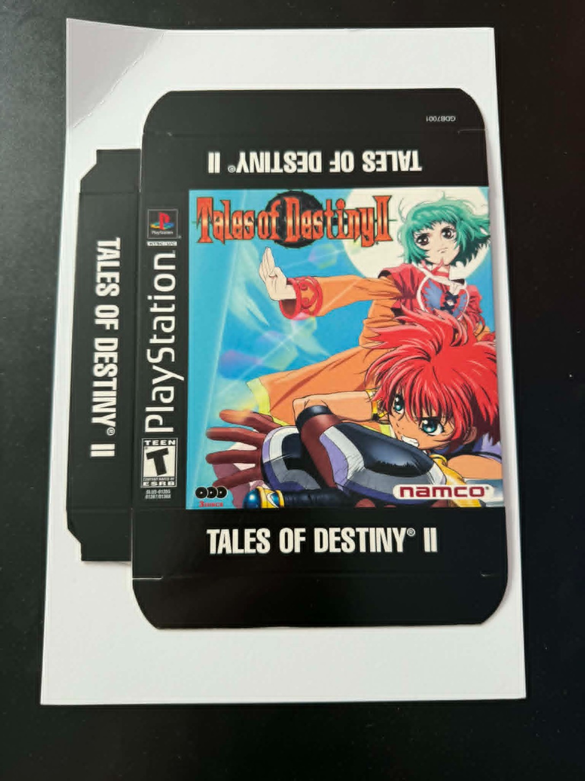 Rare PlayStation Promotional Display Box Tales Of Destiny 2 NOT A GAME