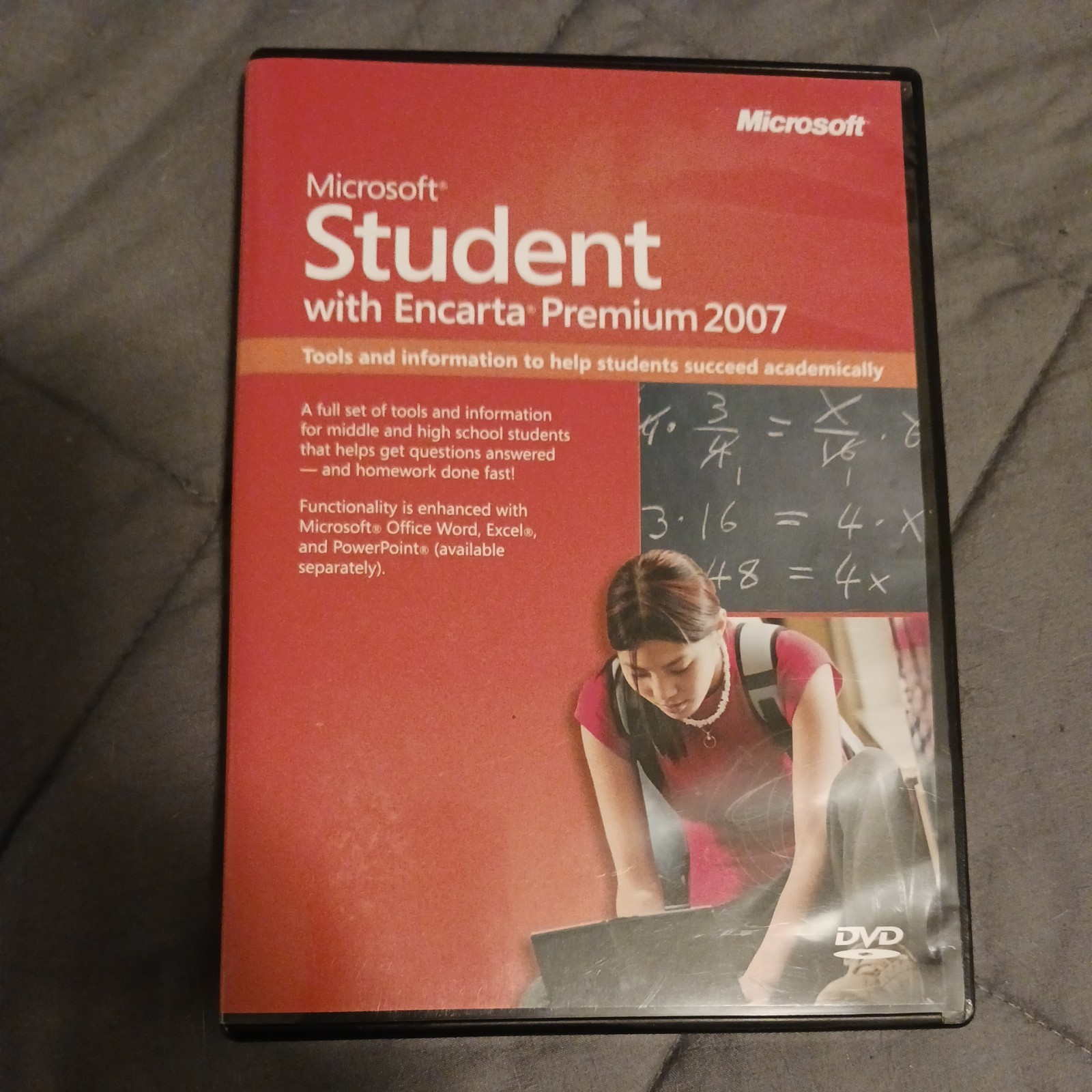 Microsoft Student with Encarta Premium 2007 PC CD-ROM for Windows