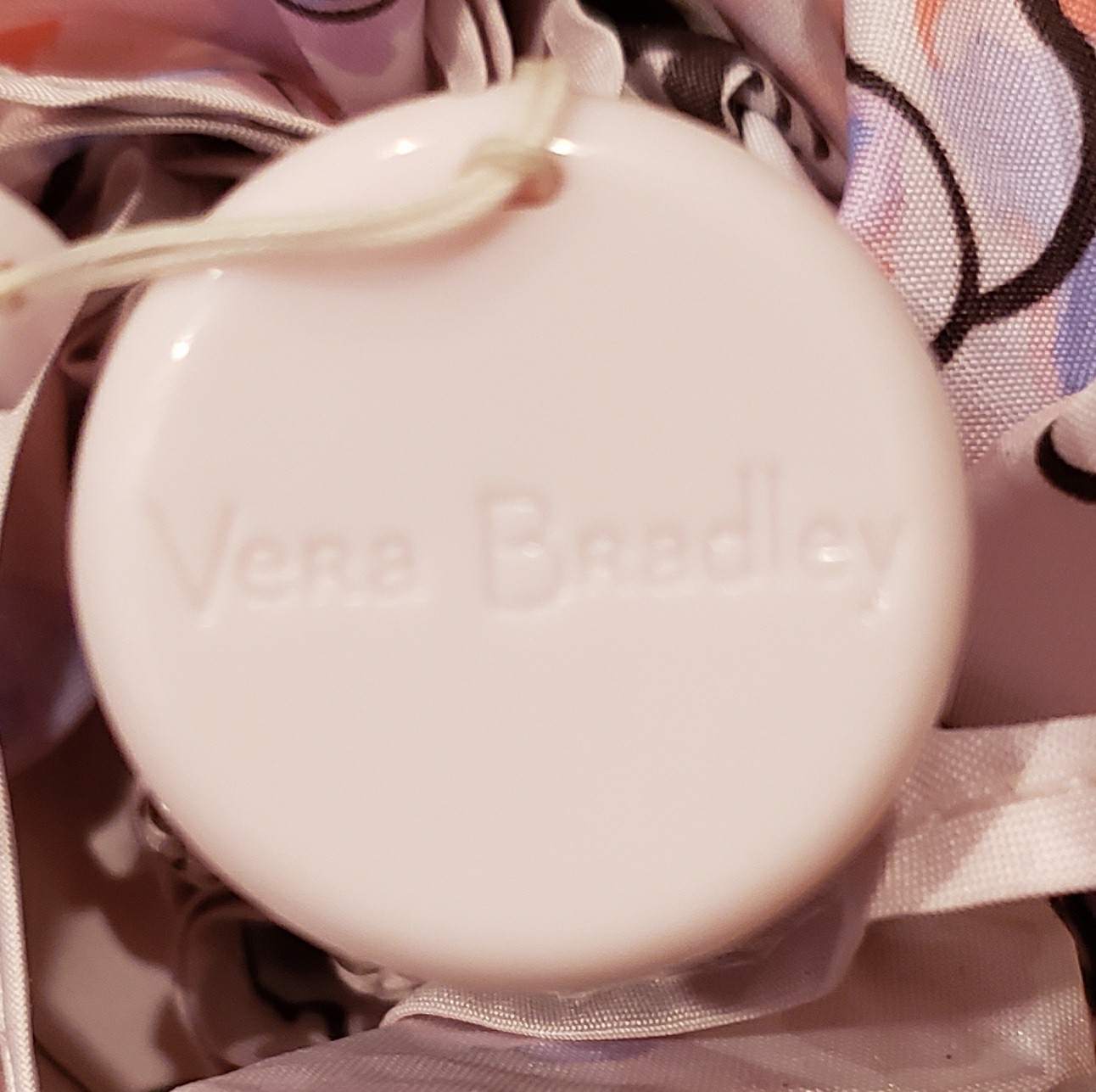 Vera Bradley Anemone Watercolor Compact One Touch Umbrella Retired Pattern