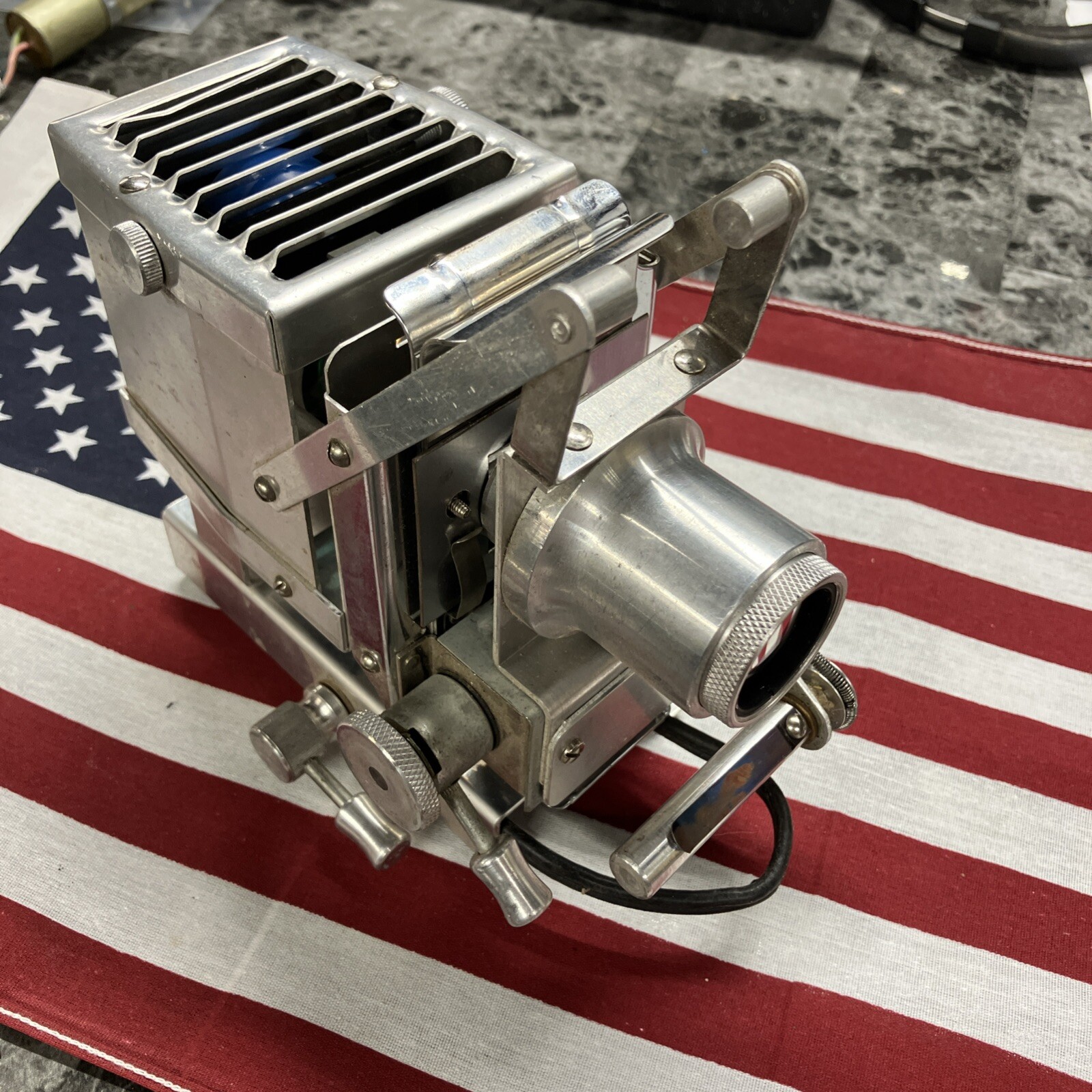 Vintage McClure Projectors Film Head From The Picturephone Model N 35mm