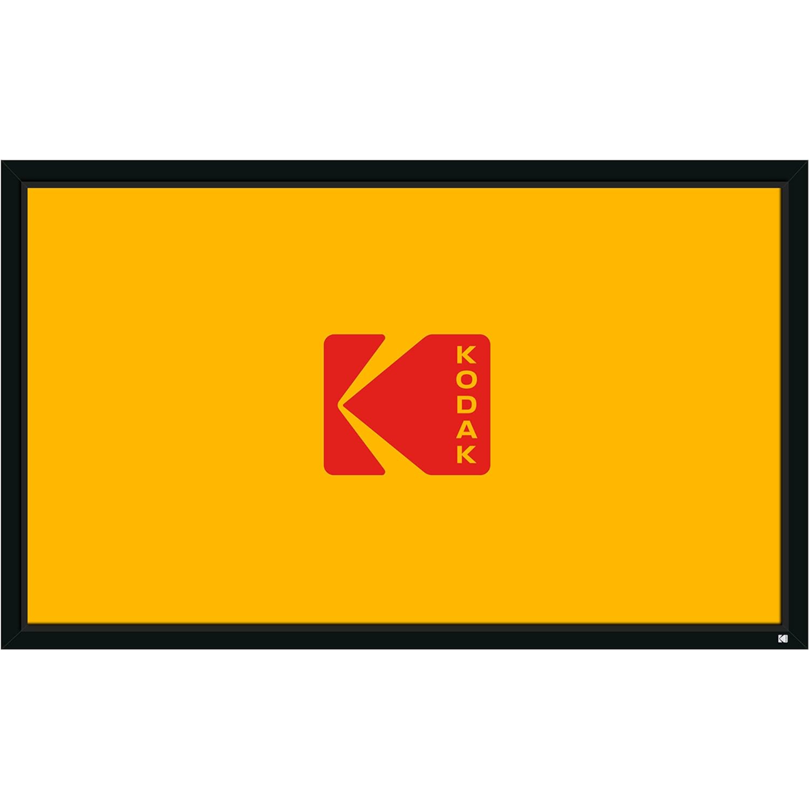 KODAK Projector Screen, 100" Frame Home Projection Screen for Movies & More