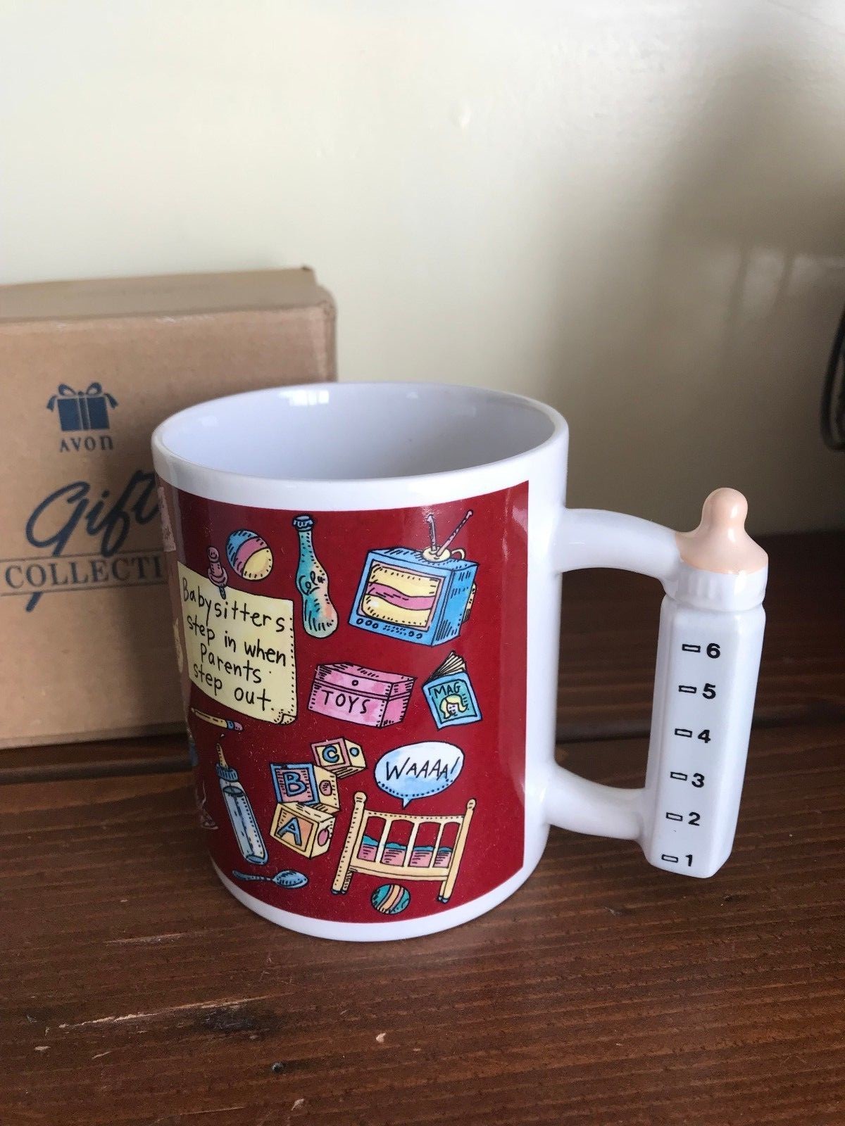 Avon Special Profession Babysitter Mug - New In Box