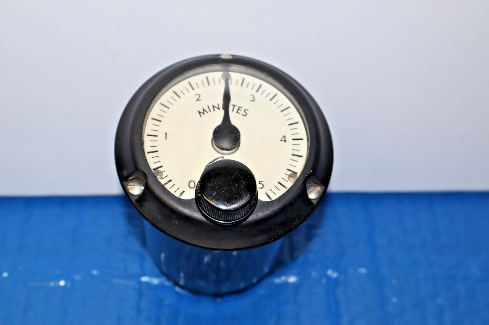 Vintage Cramer Minutes Meter 0-5  # 412E-5M S/N 7045318 Dated 6/57 USED UNTESTED