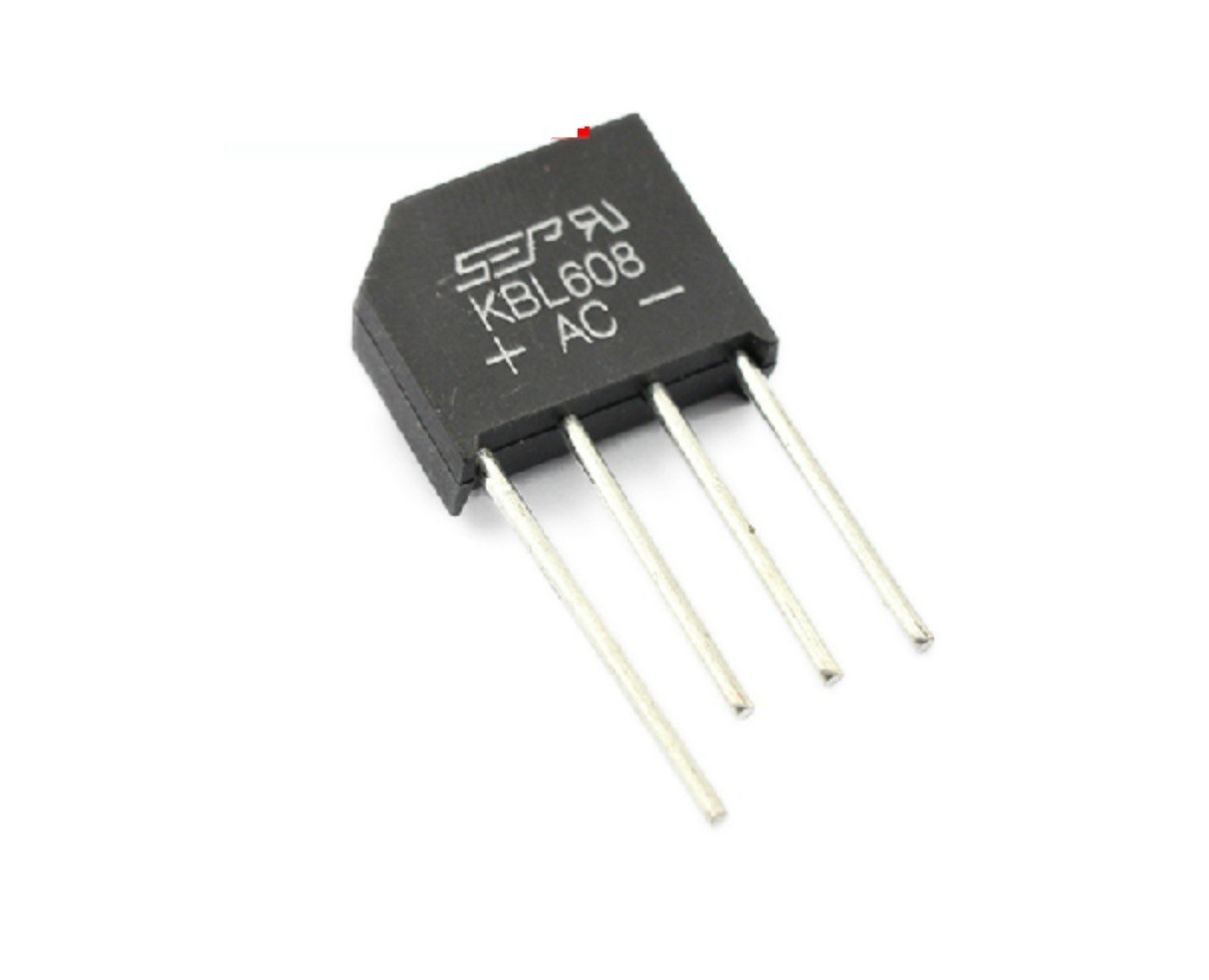10pcs KBL608 KBL-608 6A 800V Bridge Rectifier