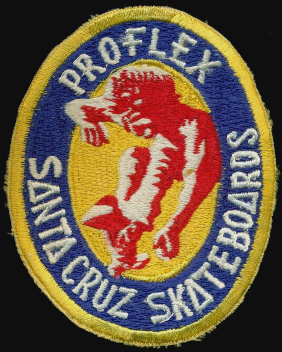 Pro-Flex Santa Cruz Skateboards Skateboard Patch SF-1