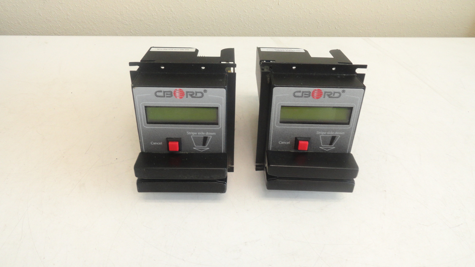 Lot of 2 CBORD 7021-C-SWE Credit Card Unit