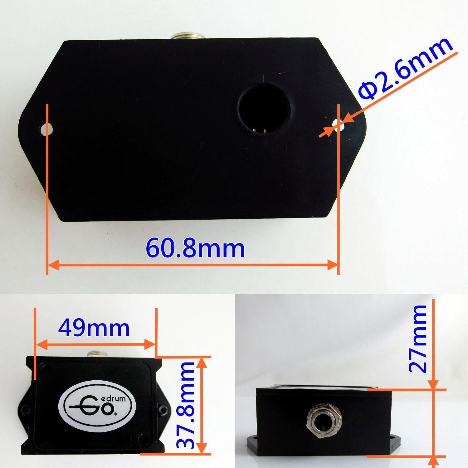 Goedrum Single Zone Trigger / 360 Cymbal Trigger for DIY electronic cymbal