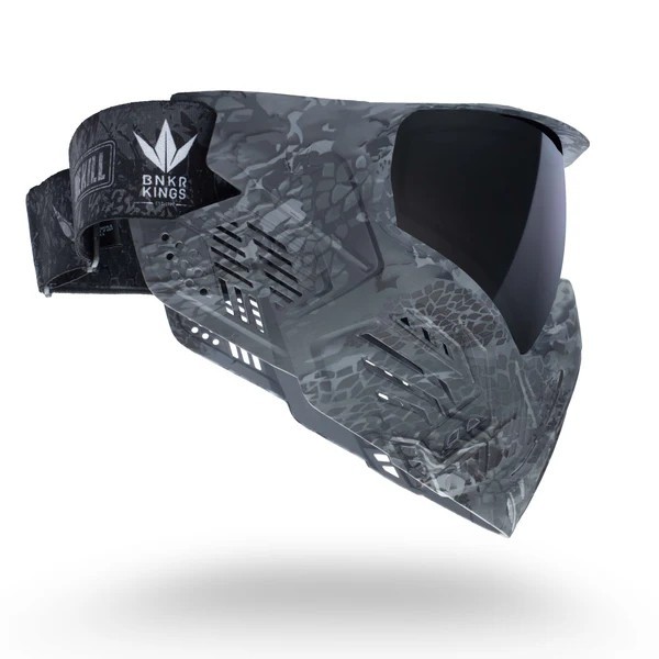 Bunkerkings CMD Paintball Mask / Goggle - Black Highlander
