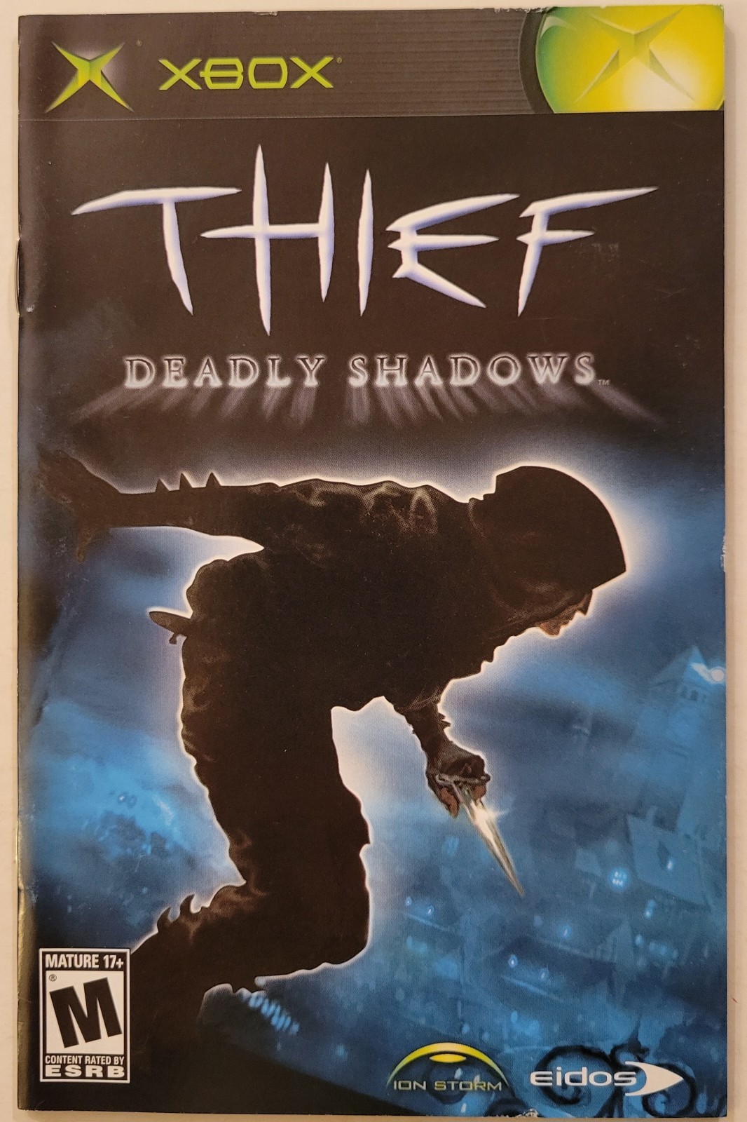 MANUAL ONLY - Thief: Deadly Shadows (Xbox, 2004) w/ Reg Card! Near Mint Cond!
