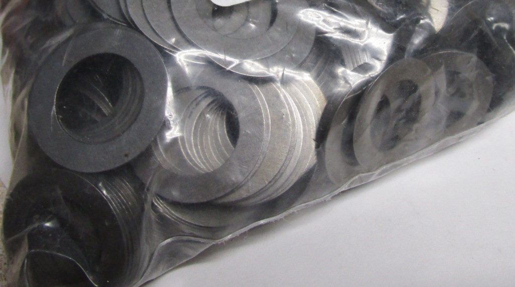 5/8"ID x 1"OD x 0.031"Thk C1008-C1010 Steel w/o Keyway Arbor Shim QTY Lots of 10
