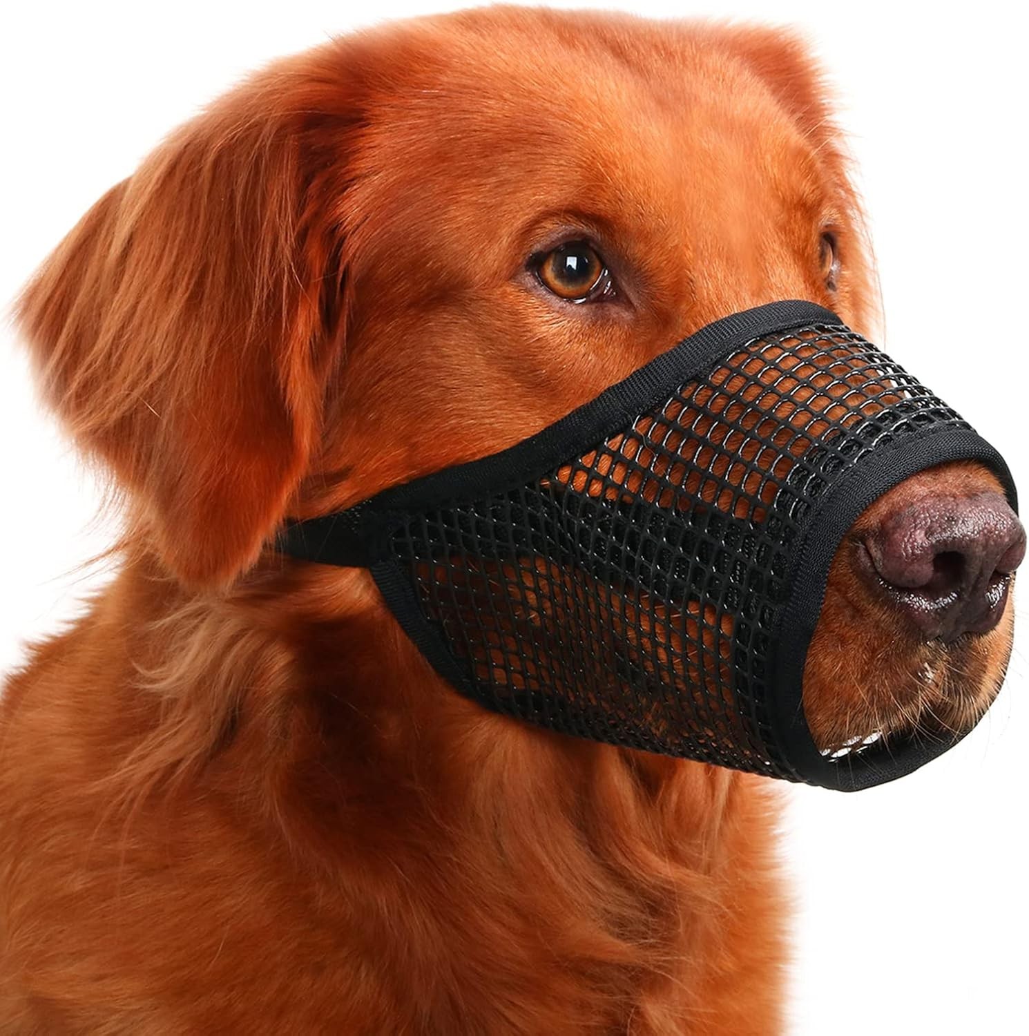 Dog Muzzle Soft Mesh Muzzles Small Medium Large Dogs Chihuahua Poodle Husky