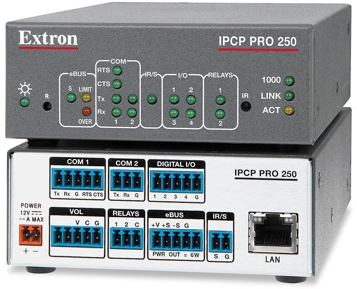 Extron IPCP PRO 250 IP Link Control Processor No AC Adapter - New