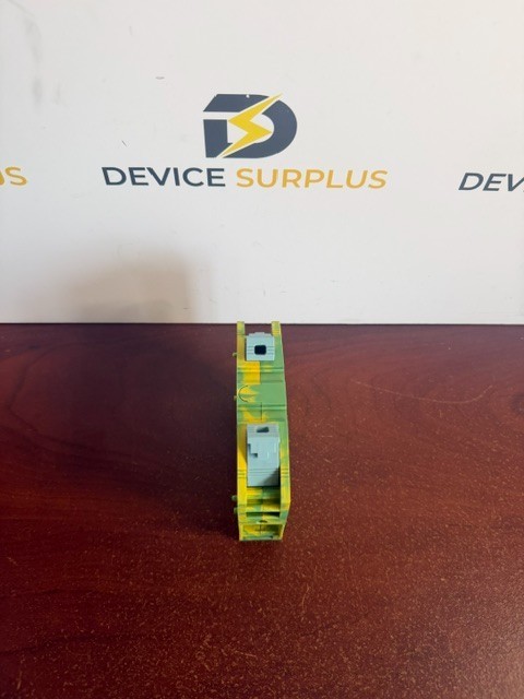Siemens 8WH6000-0CQ07 Ground Terminal Green-Yellow Through-Type DIN Rail New