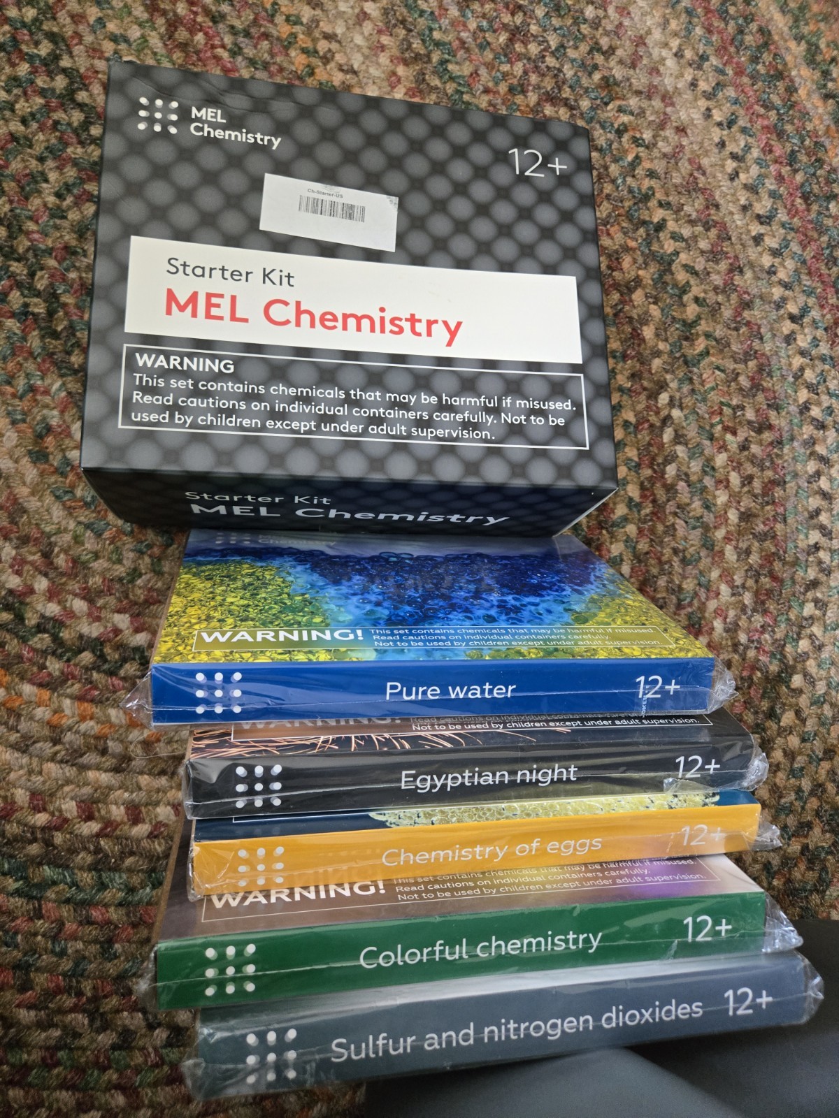 MEL Science Chemistry Kits Starter w/ EXTRA 5 Brand New Unopened Packs