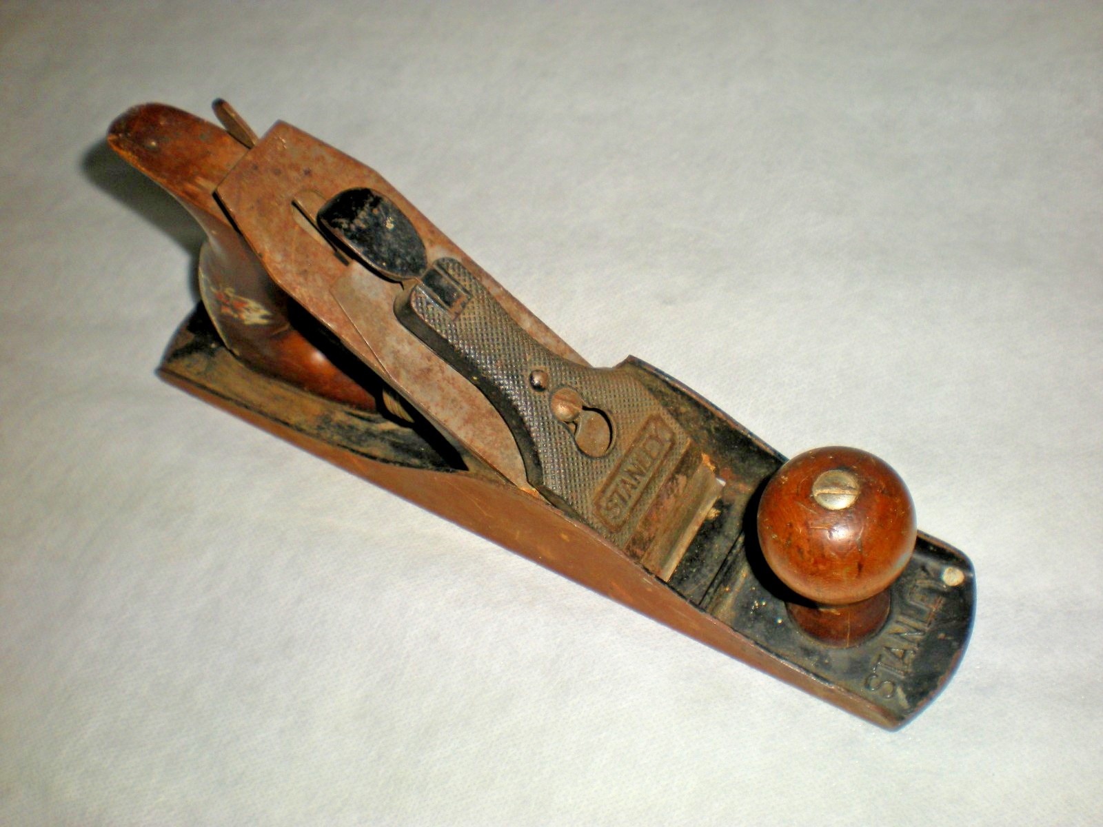 Vintage Stanley Wood Working Plane Block 11.5” Long HAS RUST