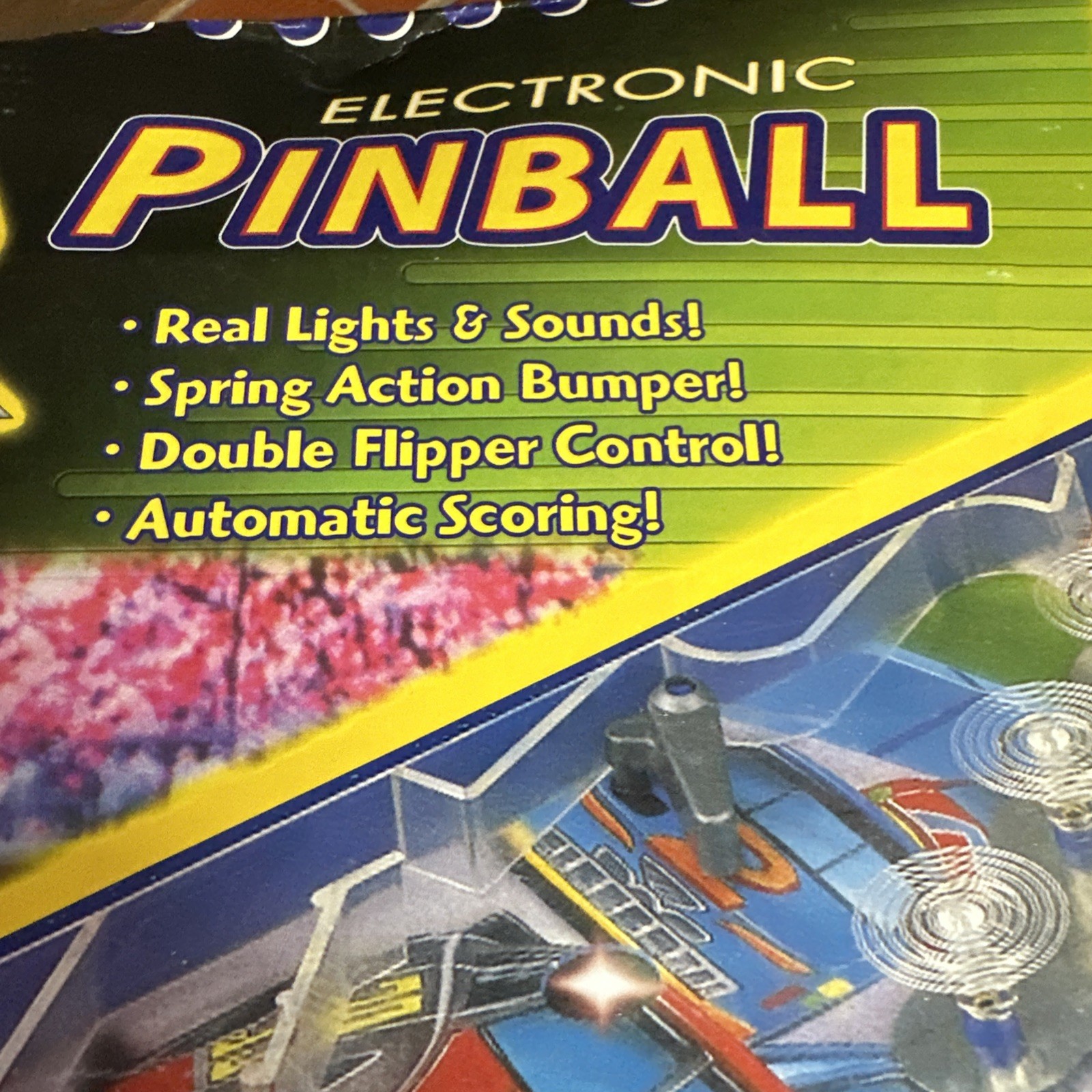 Racing Pro Pinball Machine – Vintage, New in Box