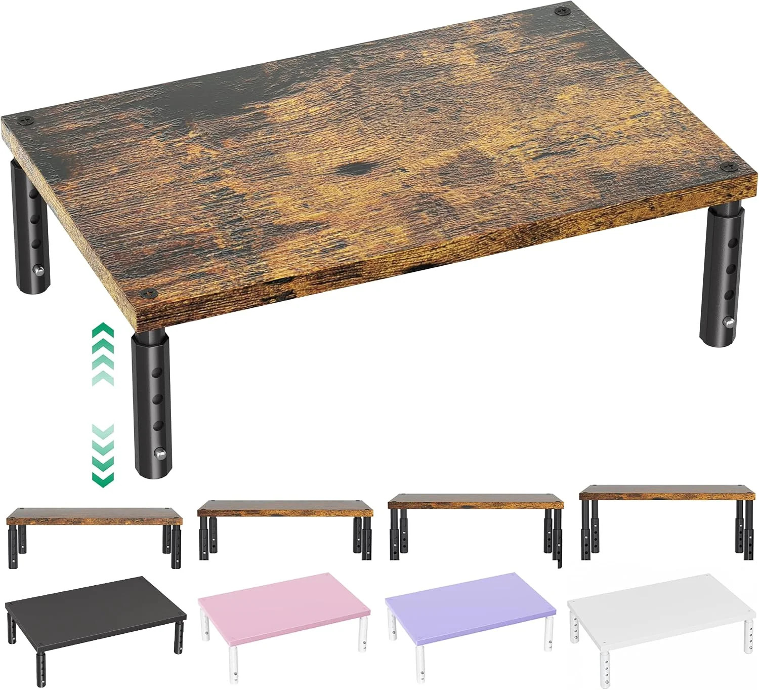 OPNICE Adjustable Monitor Stand Riser for Desk, Computer & Laptop Stand, Desk Or