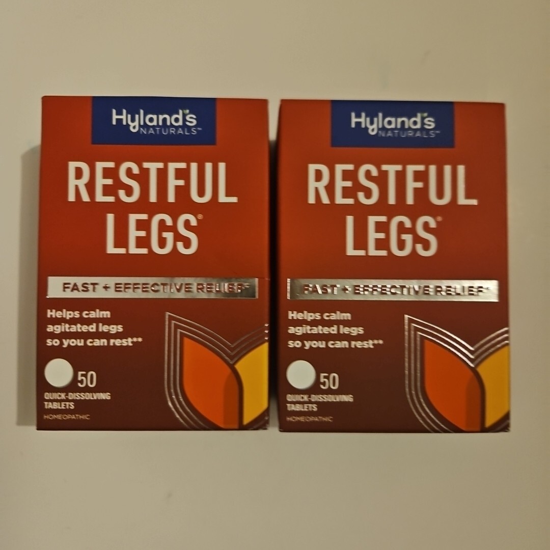 Hyland's Restful Legs 50 Tablets X2 Exp 2027+