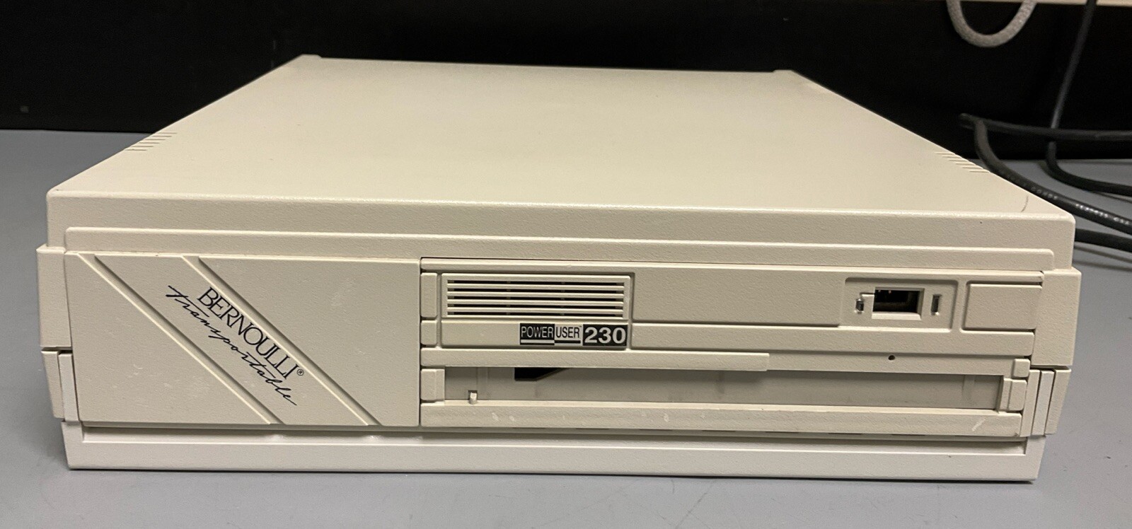 Vintage Bernoulli Transportable Power User 230 | No Power Supply