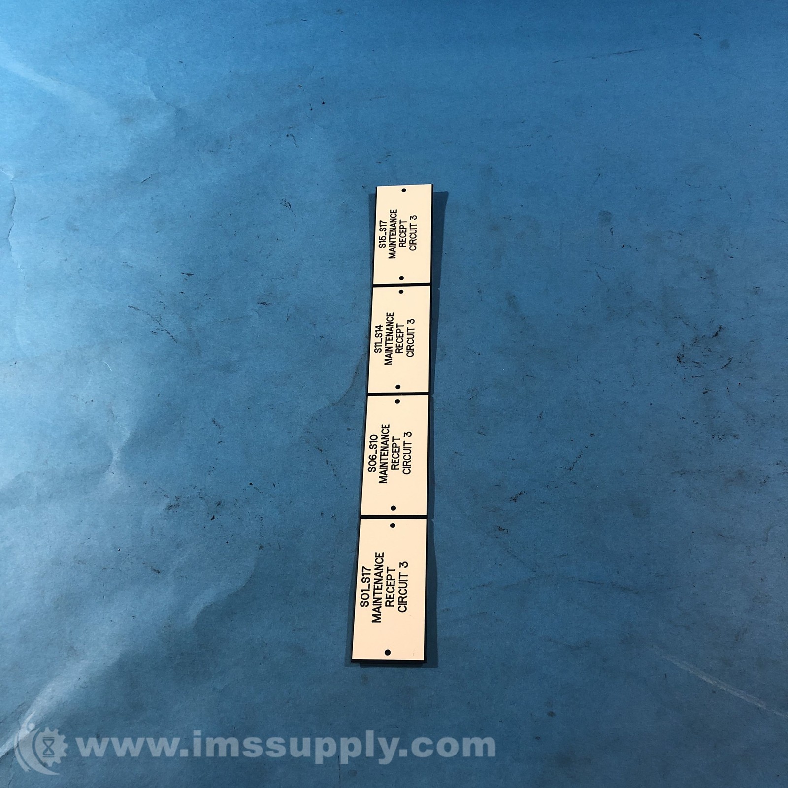 Label Plate Set FNIP