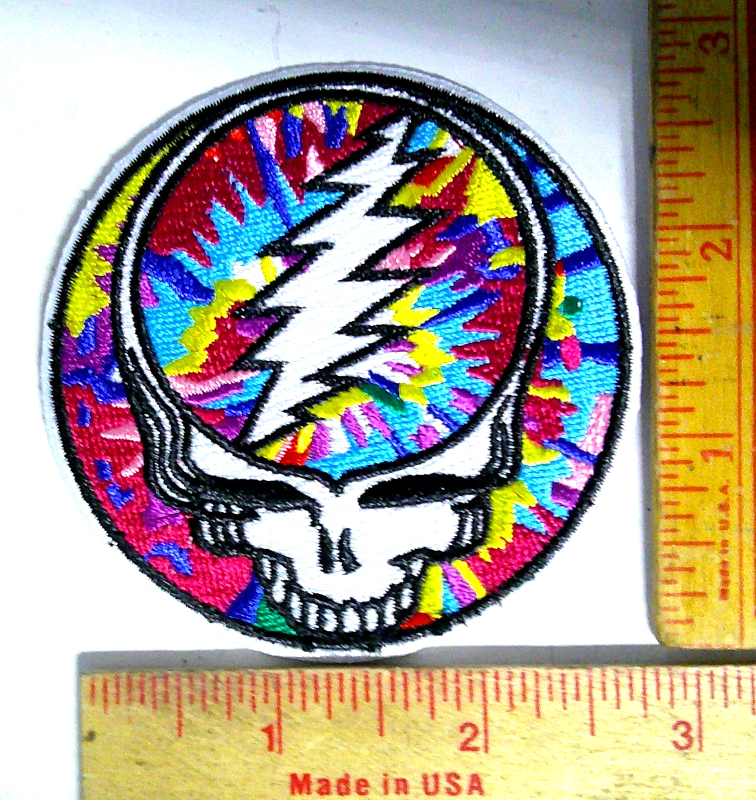 Grateful Dead patch vintage collectible old rock band music memorabilia emblem
