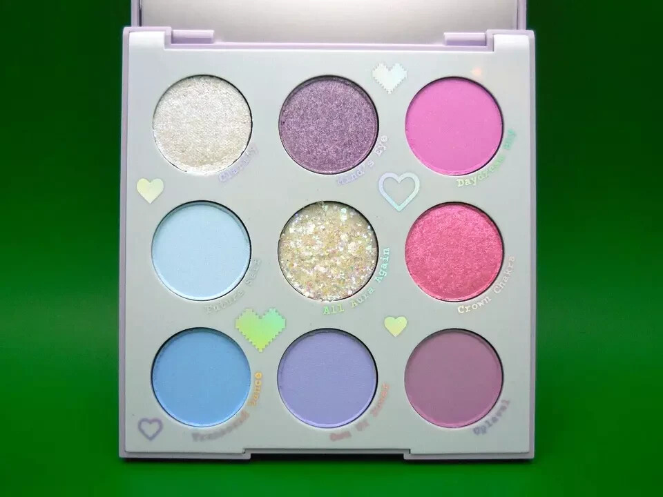 COLOURPOP IN A TRANCE PRESSED POWDER EYESHADOW PALETTE 0.3 OZ / 9.00 G FULL SIZE