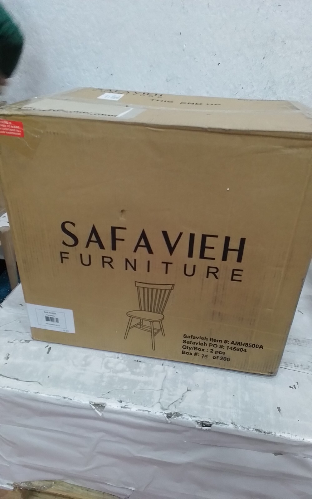 Safavieh PARKER SPINDEL SIDE CHAIR, Reduced Price 2172734889 AMH8500A