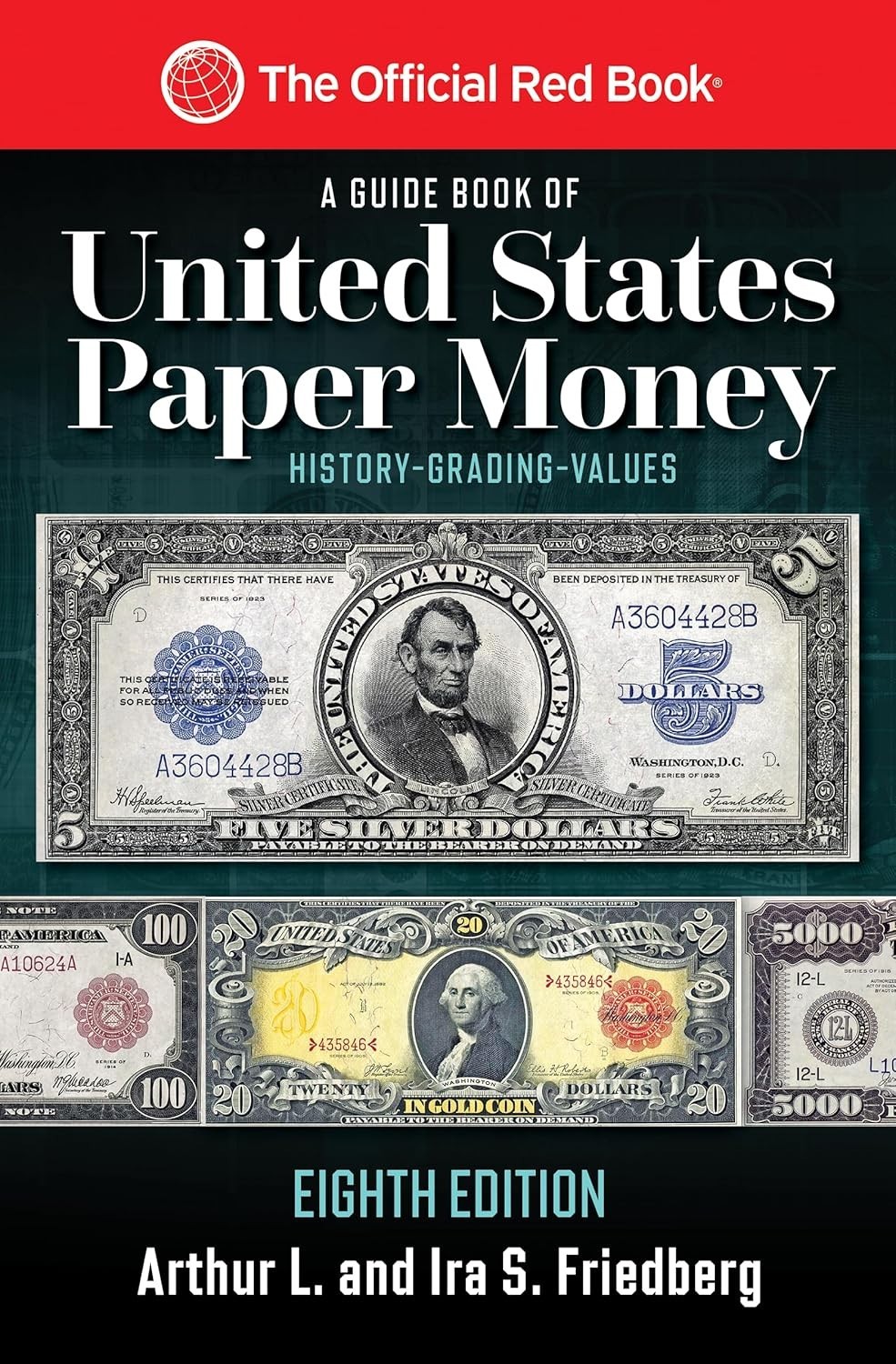 A Guide Book of United States Paper Money 8th Edition Red Book Series USPS