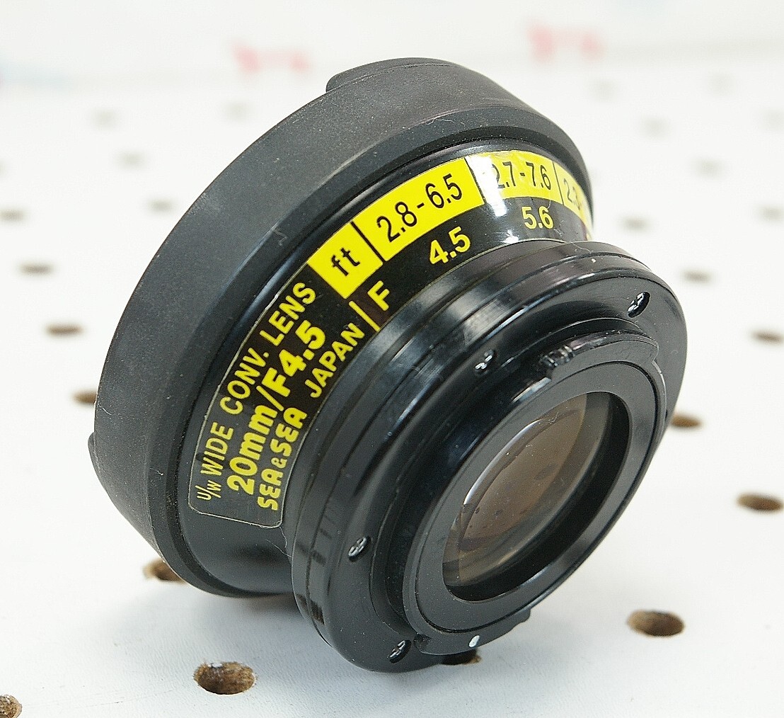 Sea & Sea 20mm F4.5 Wide Conversion Underwater Lens for Motor Marine II Camera