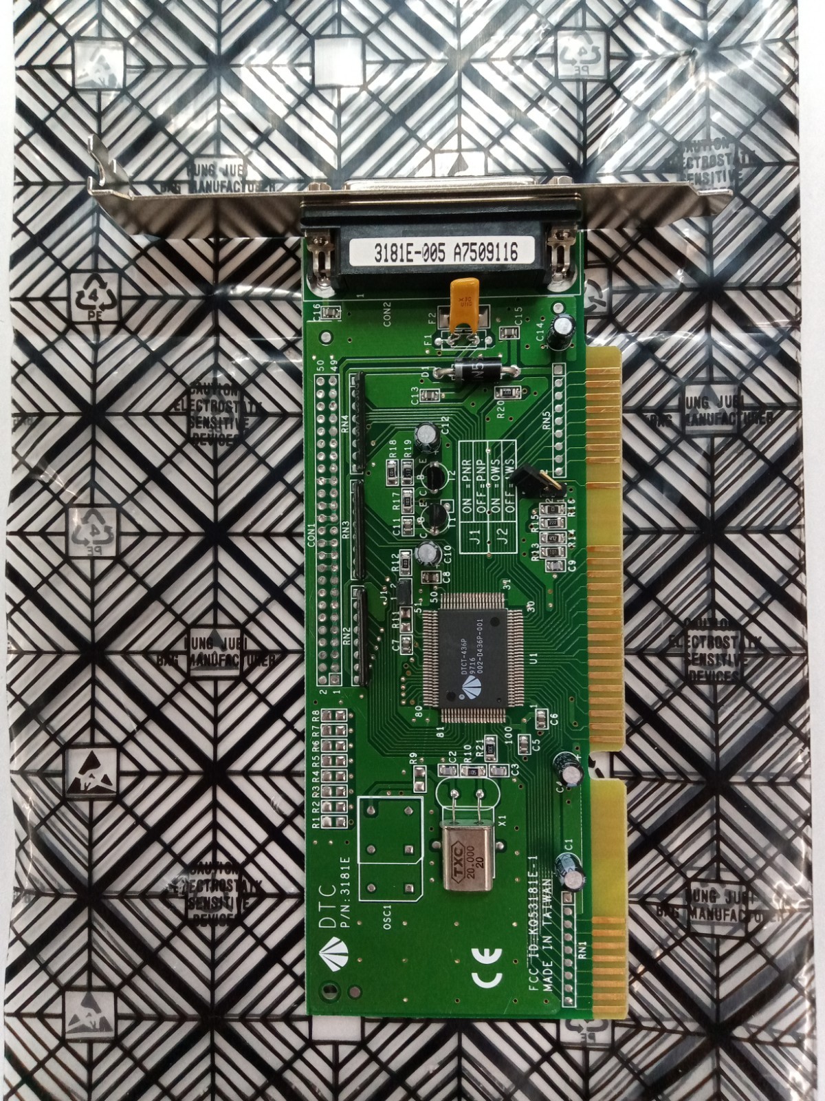 DRC 3181E SCSI 16-bit ISA Controller Card