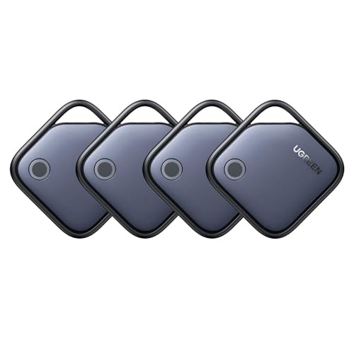 FineTrack Air Tracker Tags (iOS Only) 4 Pack Key Finder | Bluetooth Tracker 2