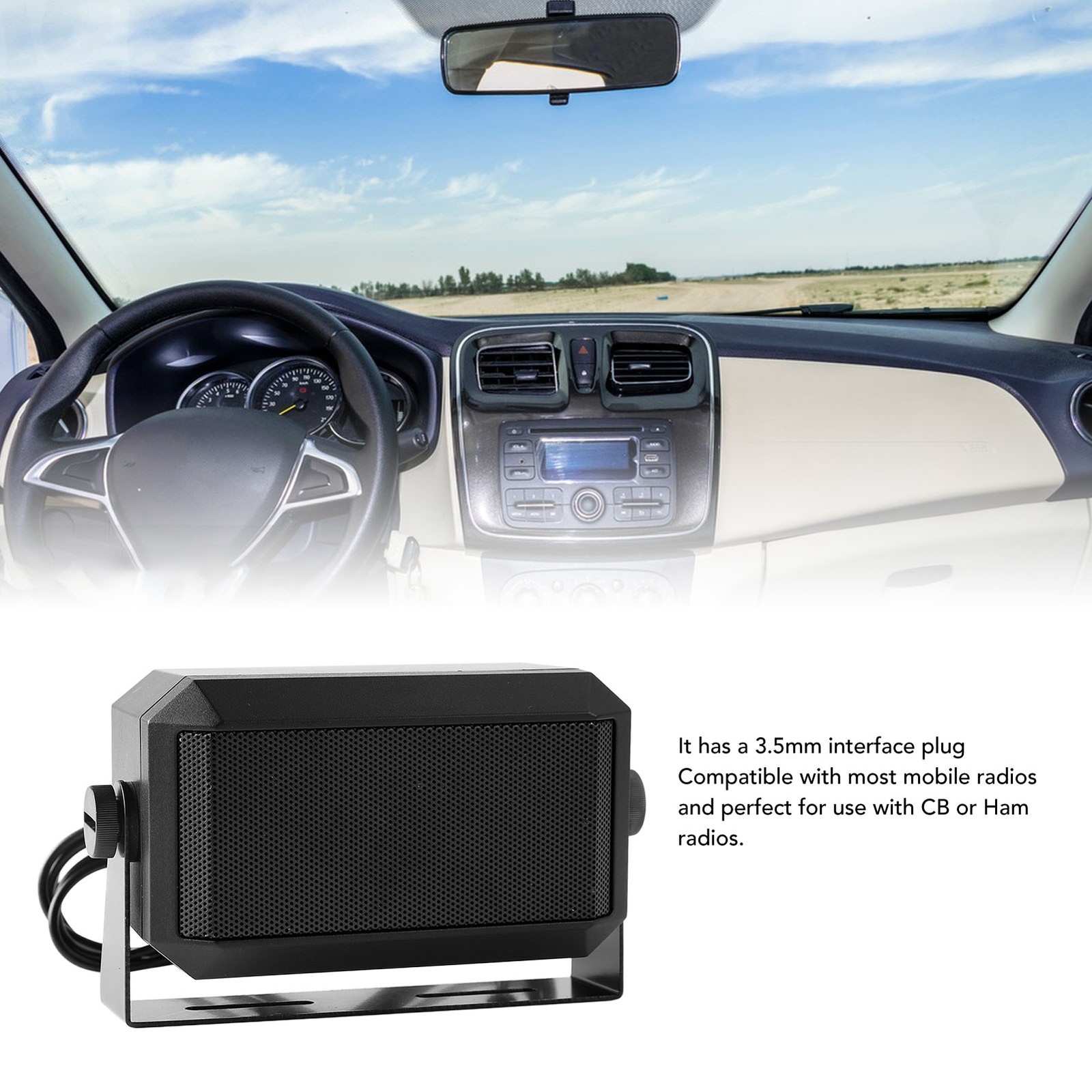 Mini External Speaker Strong Volume Output For Vehicle Sound Systems Popular