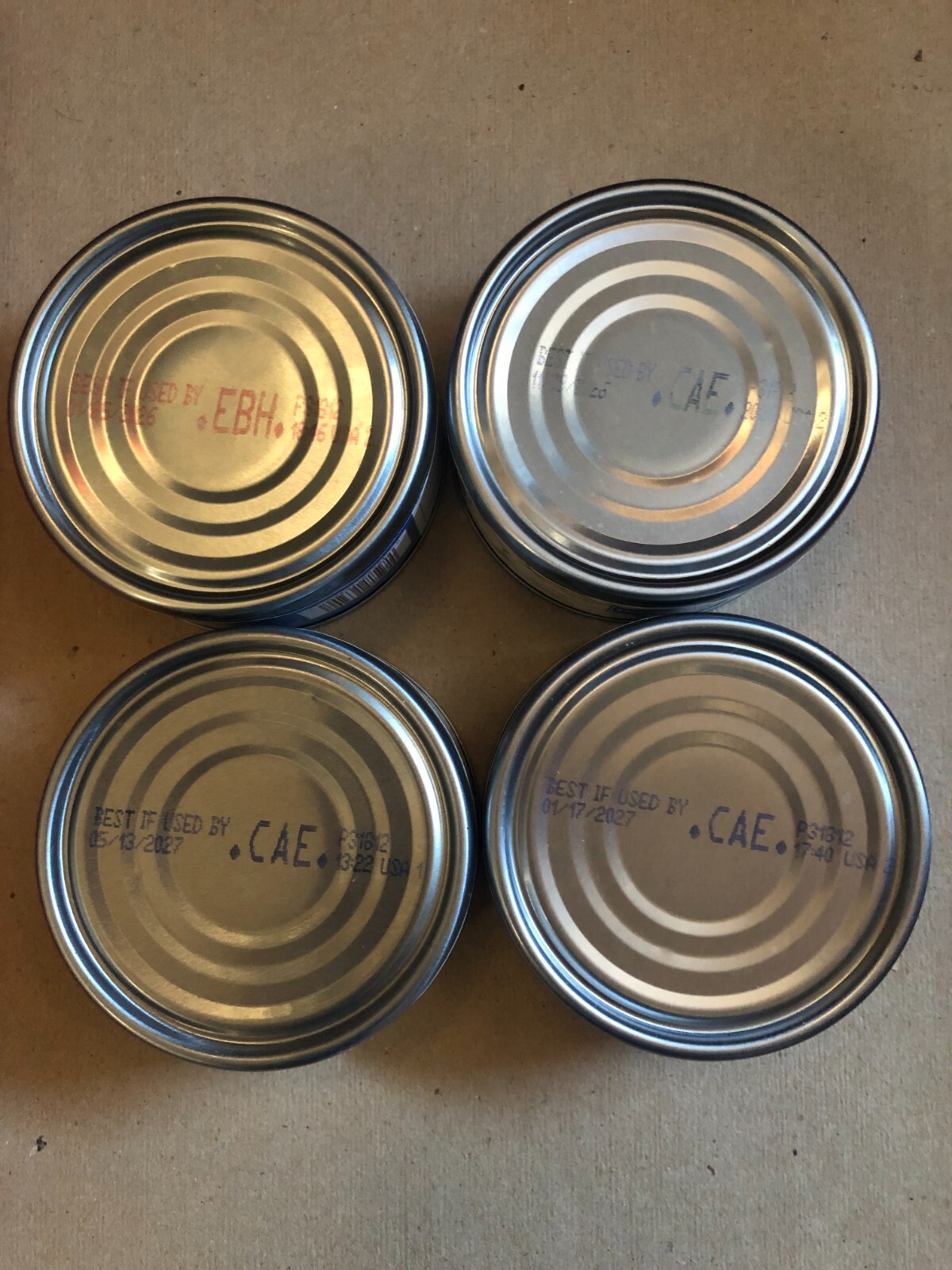 Crider Canned White Chicken, 4.5 oz. Exp Date 2025 to 2027