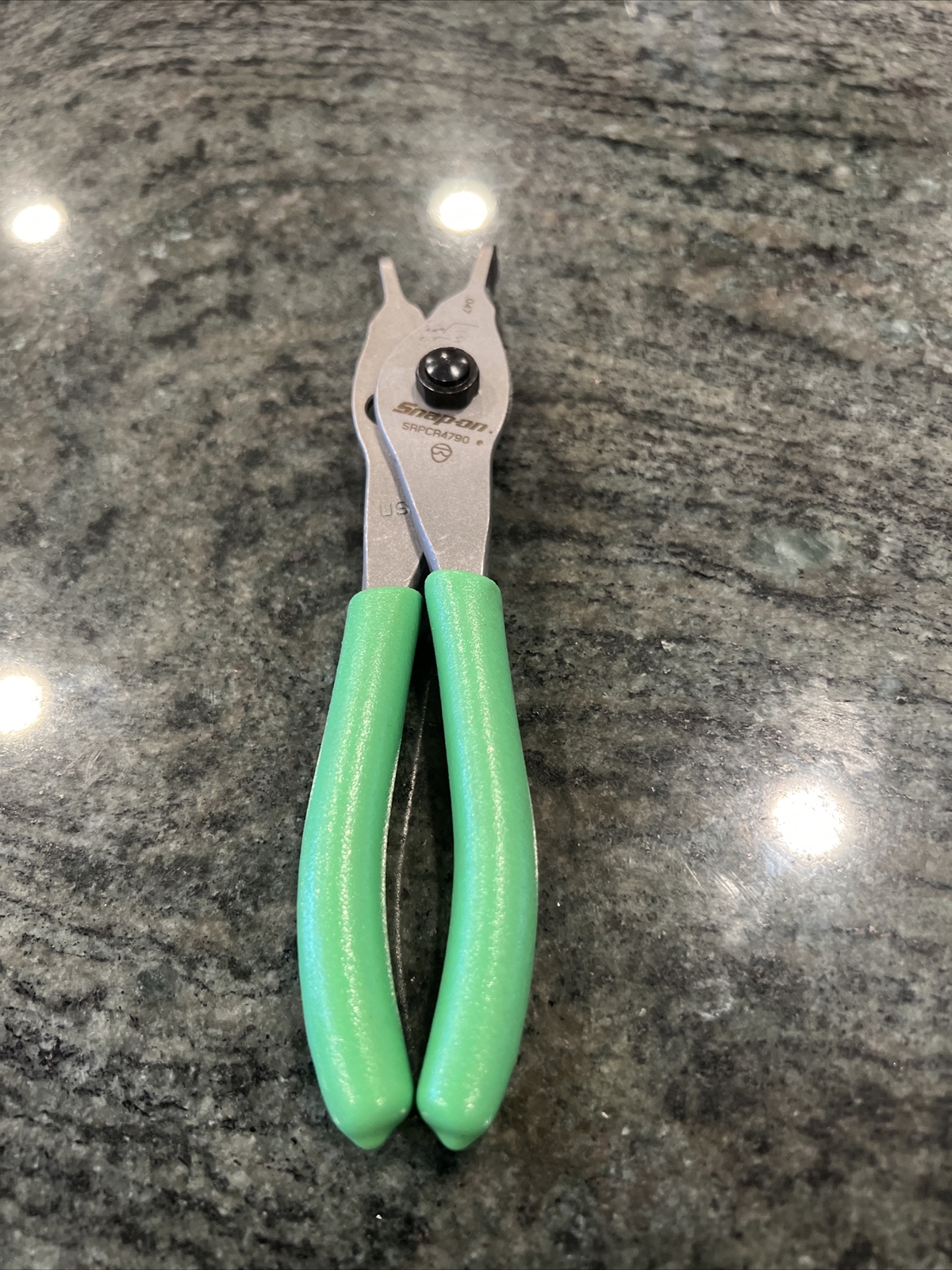 Snap-On srpcr4790 quick disconnect snap ring pliers green
