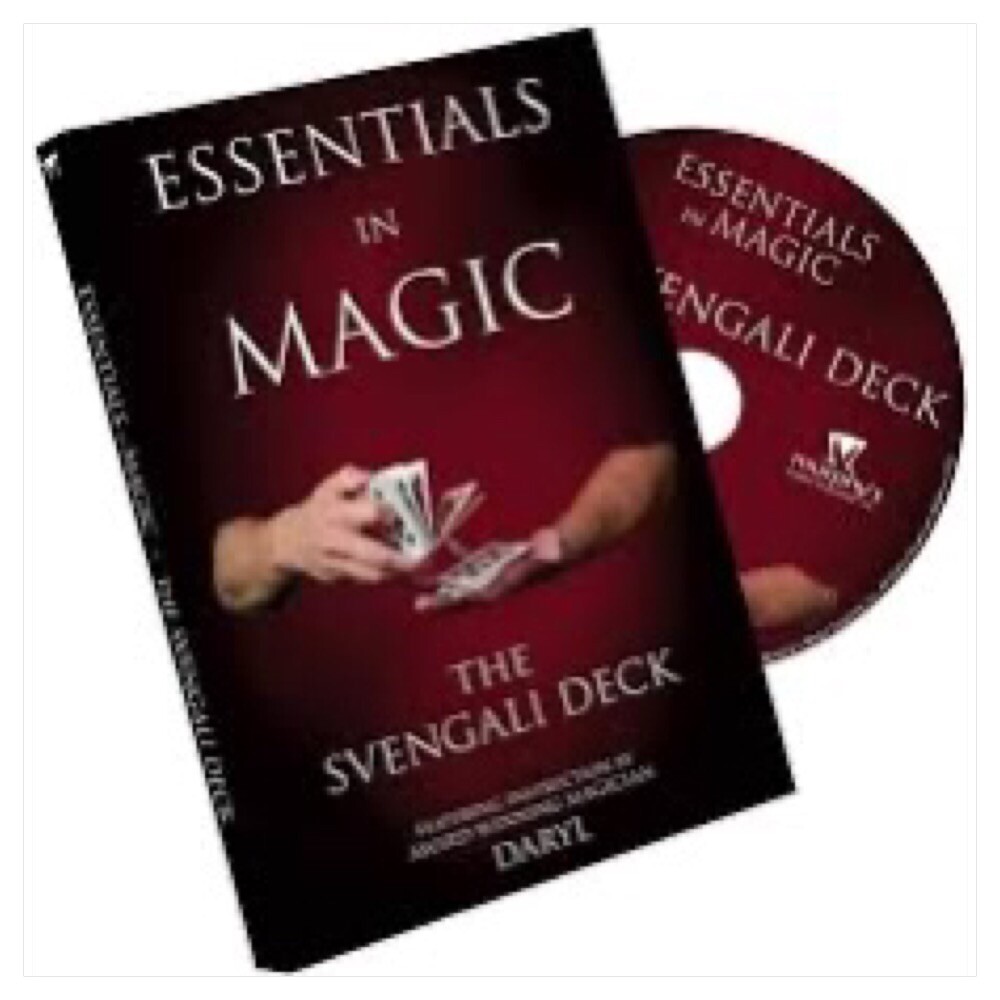Svengali Deck Red Back Bicycle plus Essentials in Magic Svengali Deck - DVD